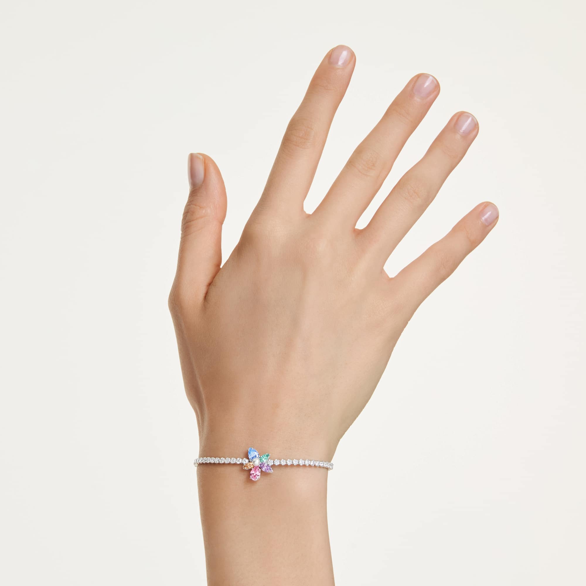ariana-grande-x-swarovski-bracelet-mixed-cuts-flower-multicolored-rhodium-plated-swarovski-5749187