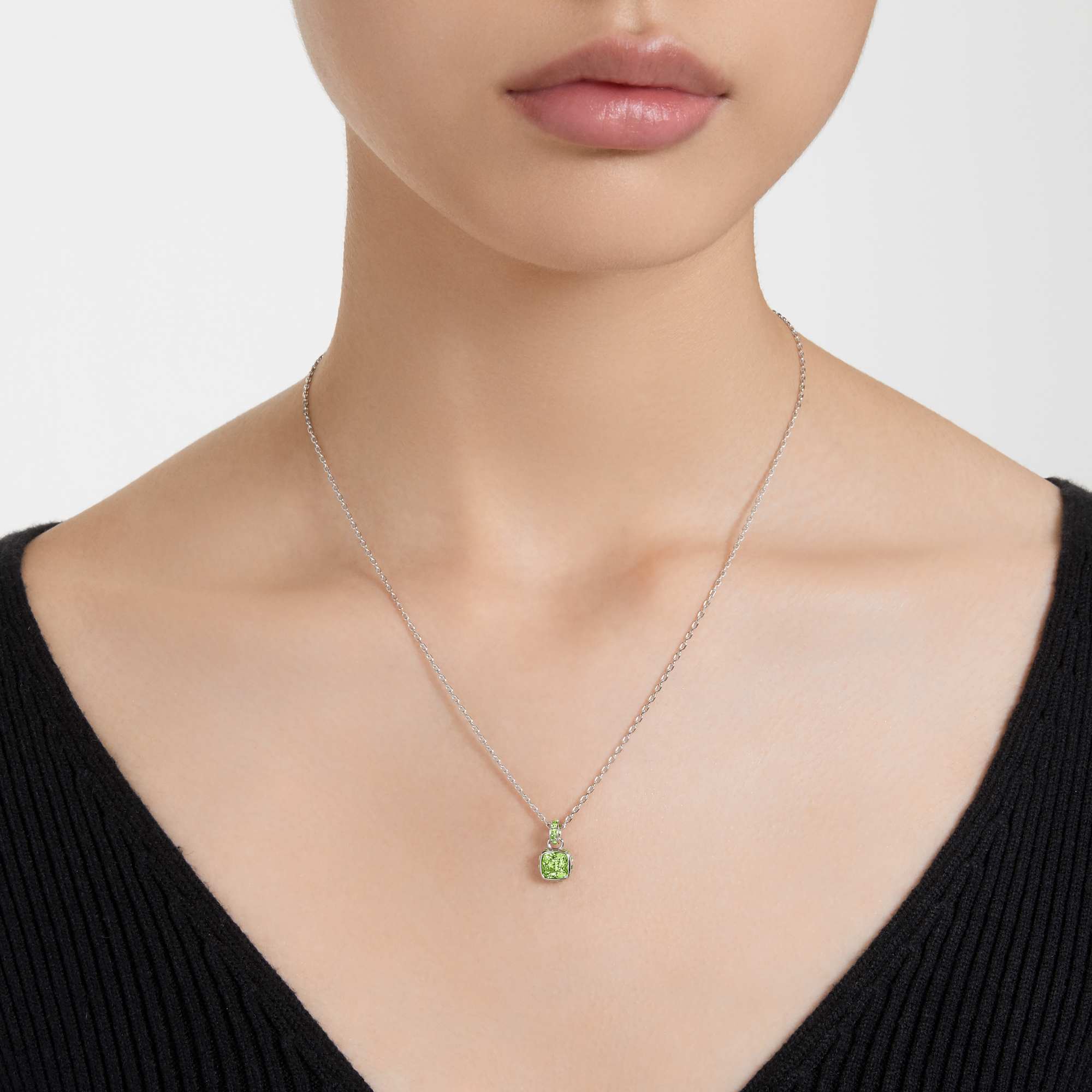 birthstone-pendant-square-cut-august-green-rhodium-plated-swarovski-5651706