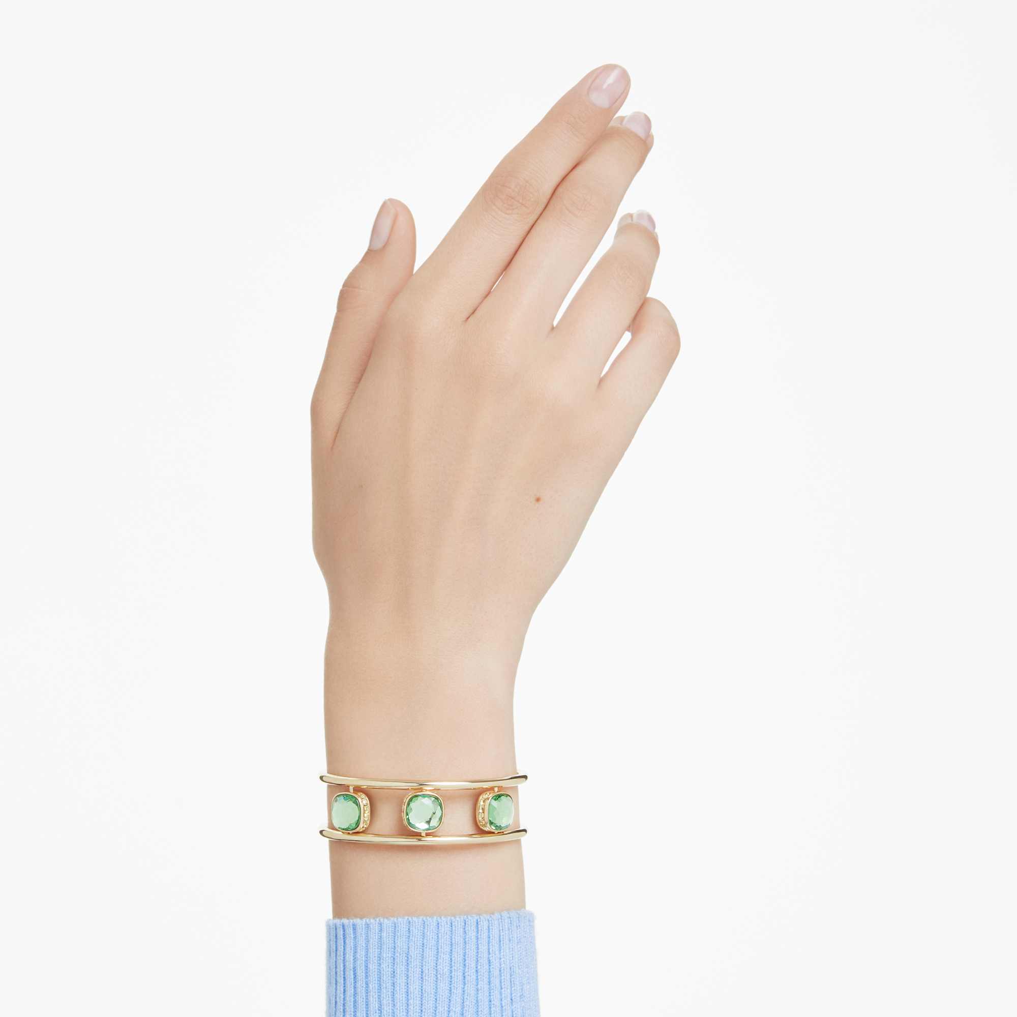 chroma-cuff-cushion-cut-multicolored-18k-gold-finish-swarovski-5705836