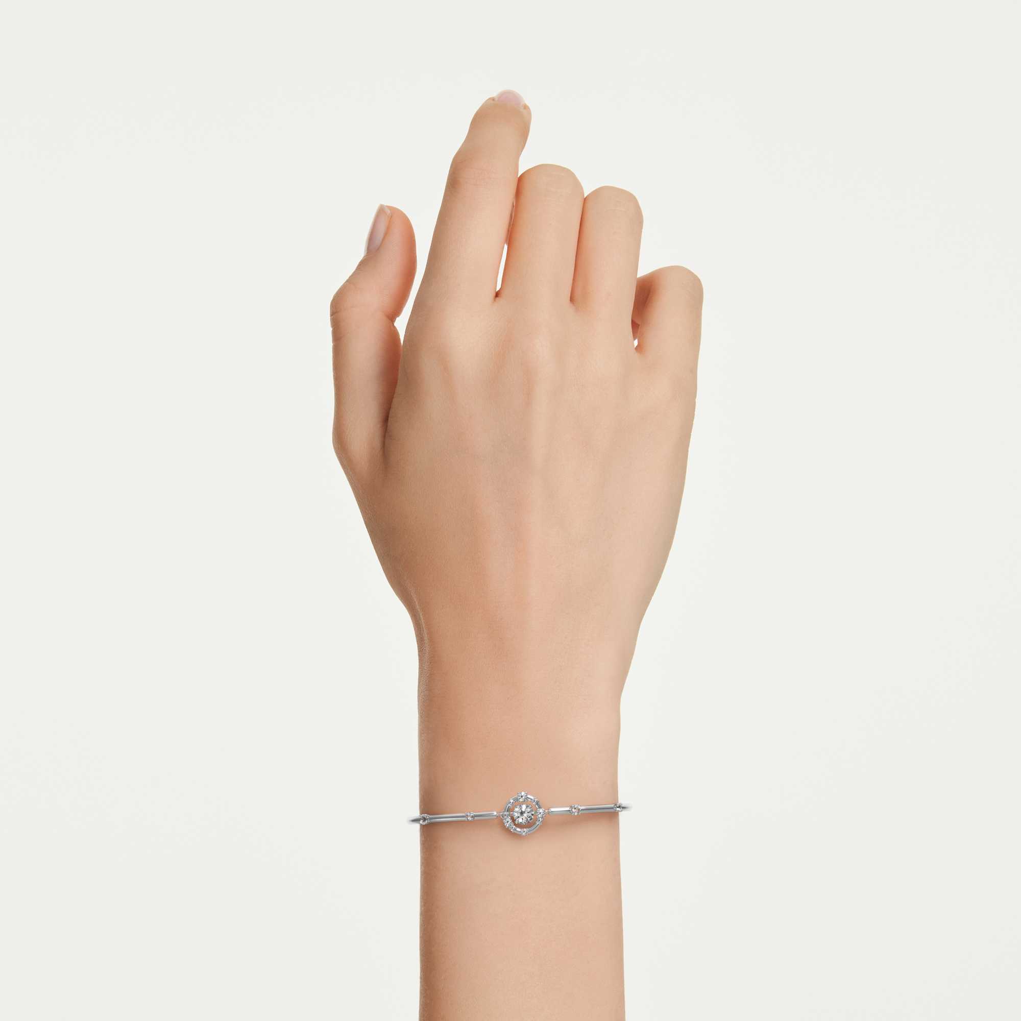 constella-bangle-round-cut-dancing-stone-white-rhodium-plated-swarovski-5743523