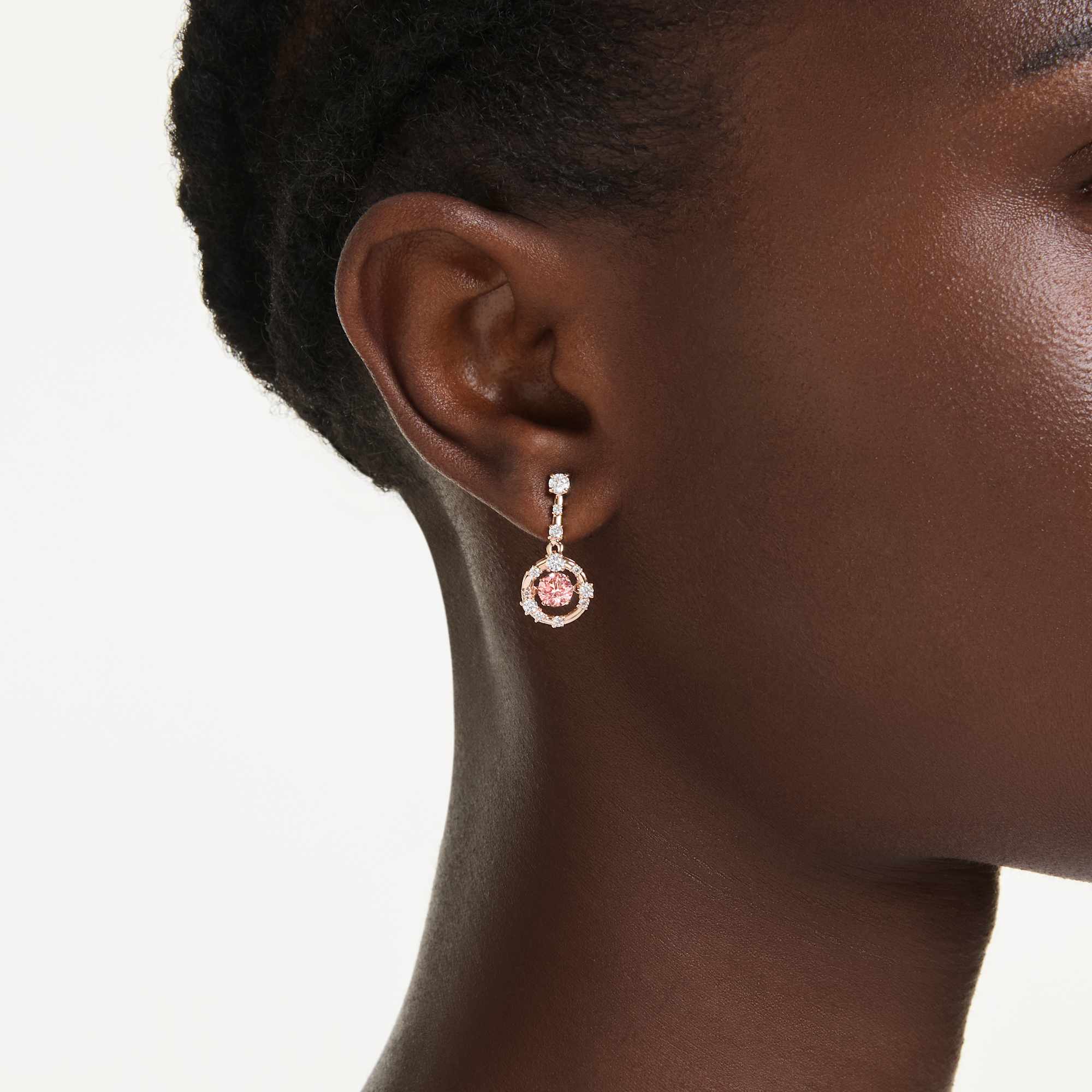 constella-drop-earrings-round-cut-dancing-stone-pink-18k-rose-gold-finish-swarovski-5744239