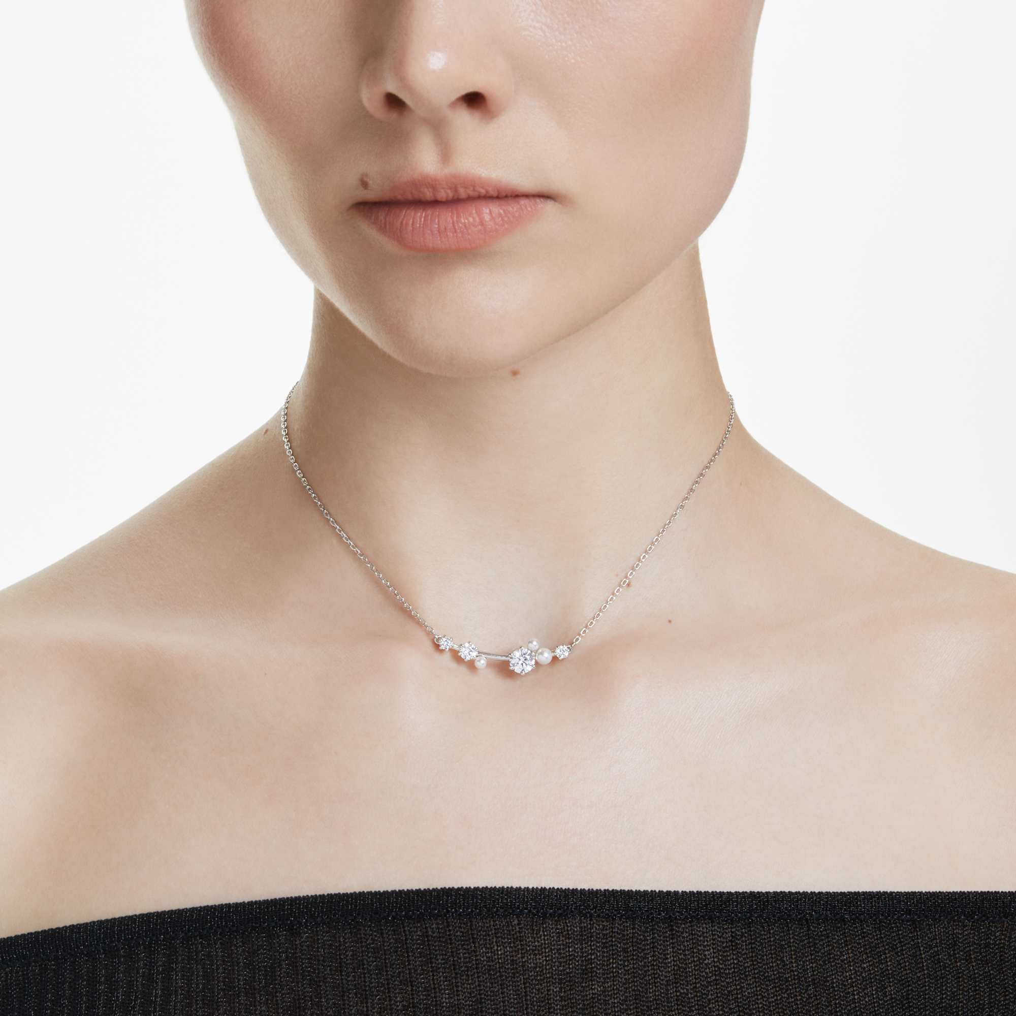 constella-necklace-crystal-pearl-round-cuts-white-rhodium-plated-swarovski-5705626
