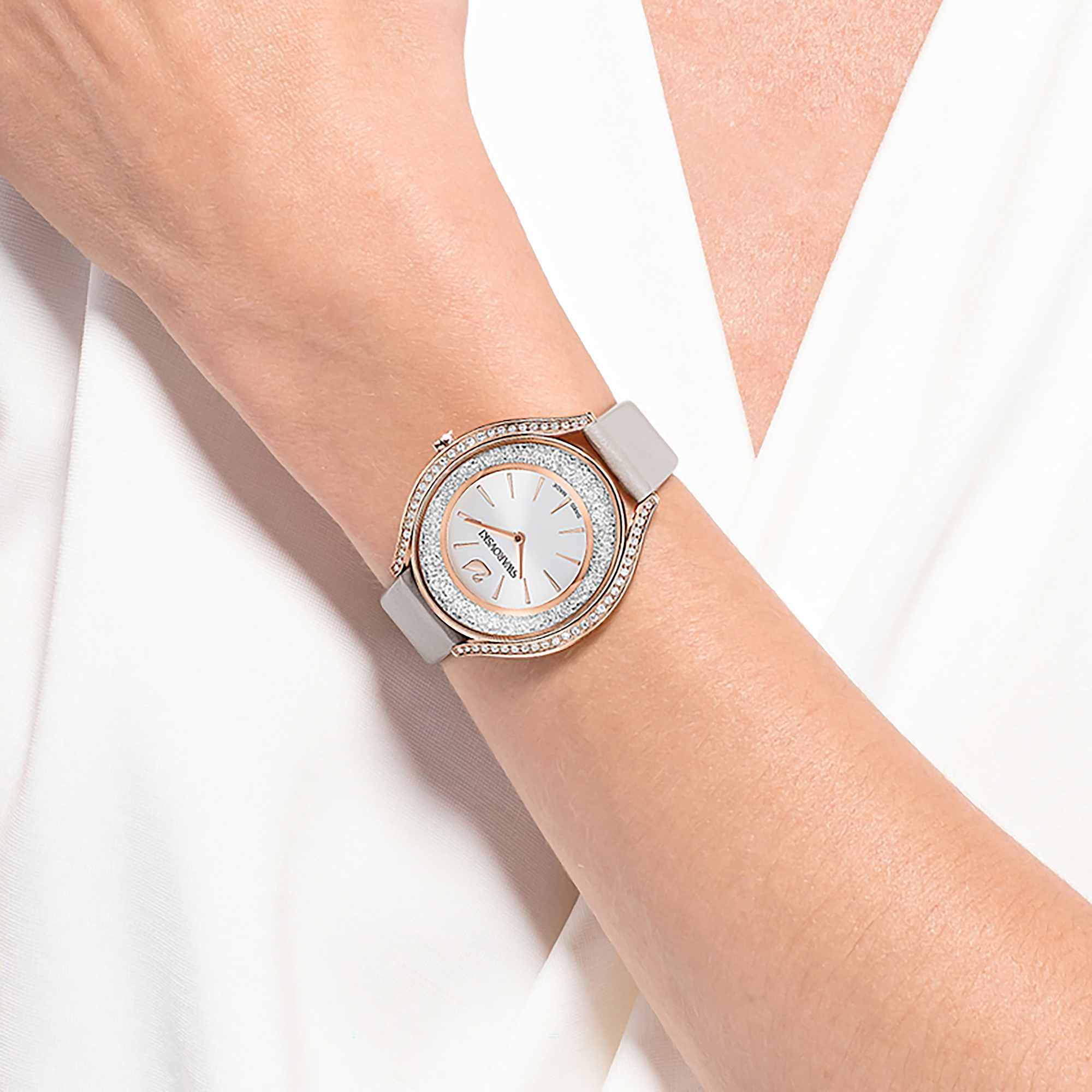 crystalline-aura-watch-swiss-made-leather-strap-gray-rose-gold-tone-finish-swarovski-5519450