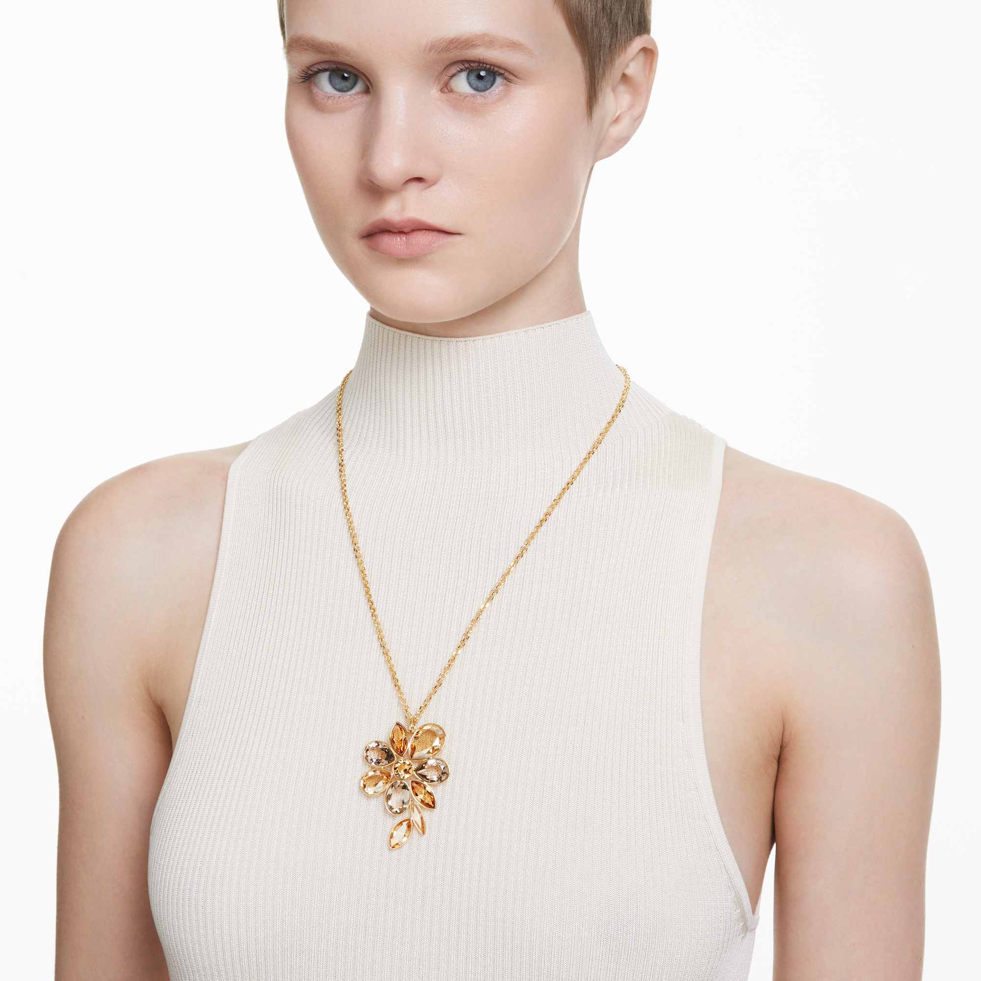 elegance-of-africa-necklace-flower-multicolored-gold-tone-plated-swarovski-5650029