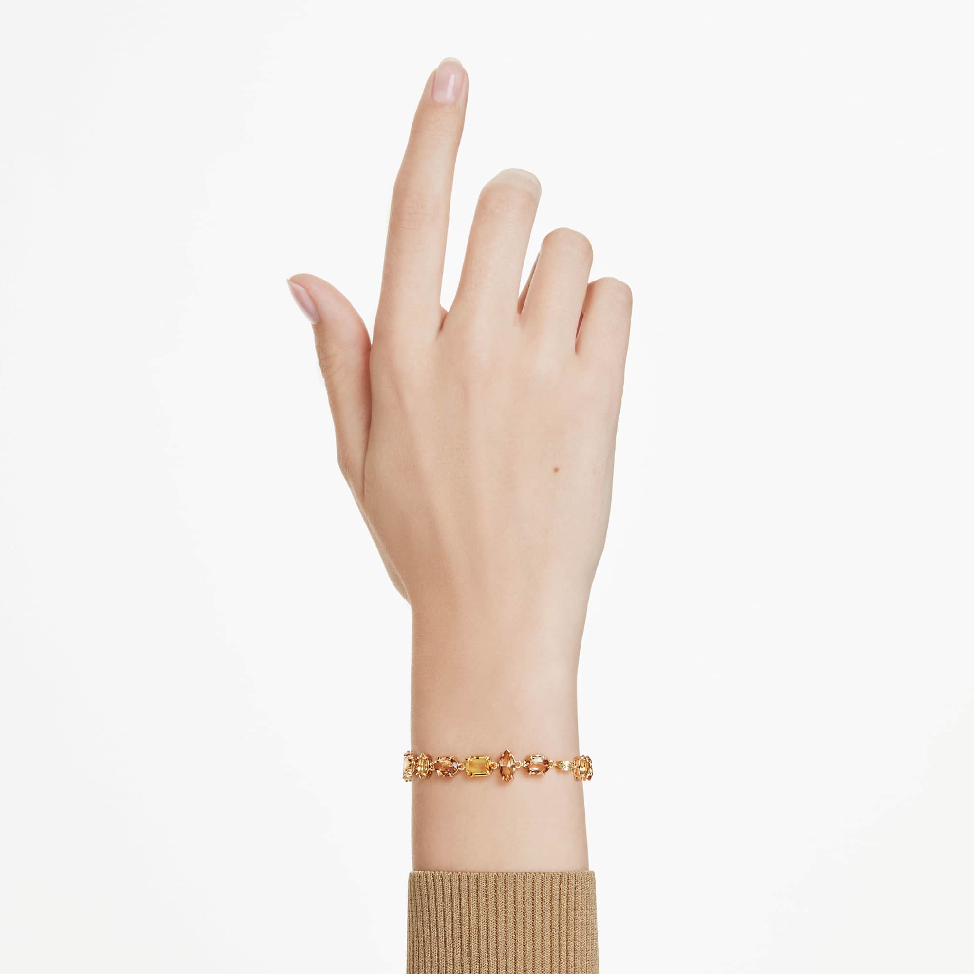 gema-bracelet-mixed-cuts-yellow-18k-gold-finish-swarovski-5754260