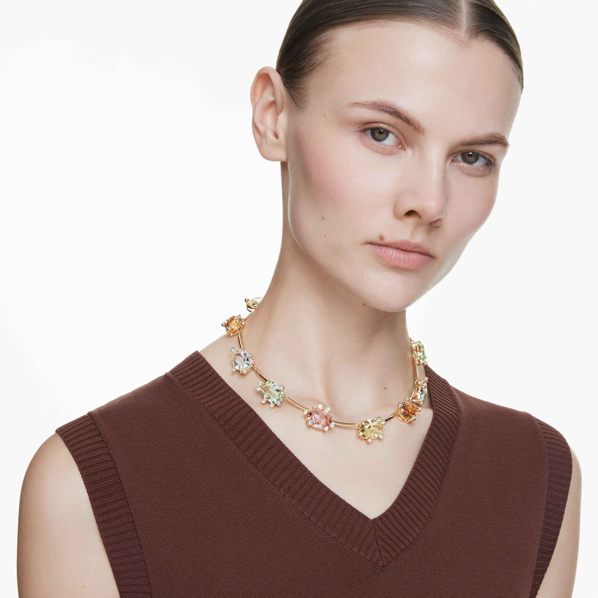 gema-necklace-mixed-cuts-multicolored-18k-gold-finish-swarovski-5708027