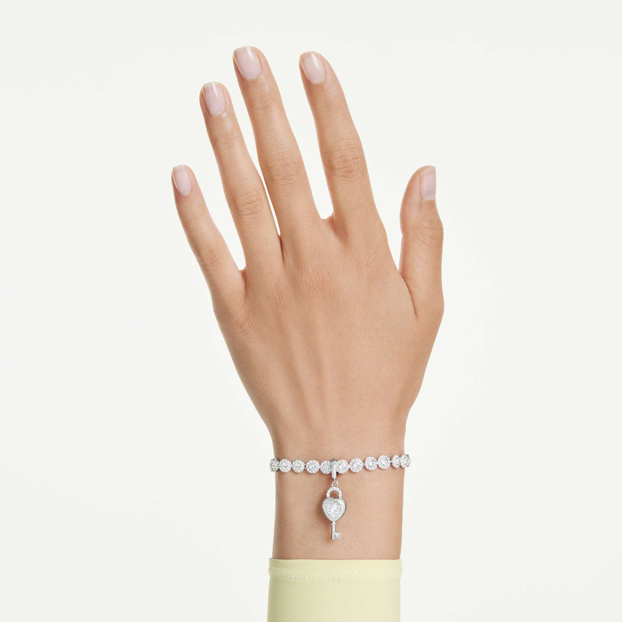 idyllia-charm-mixed-cuts-heart-with-key-white-rhodium-plated-swarovski-5742957