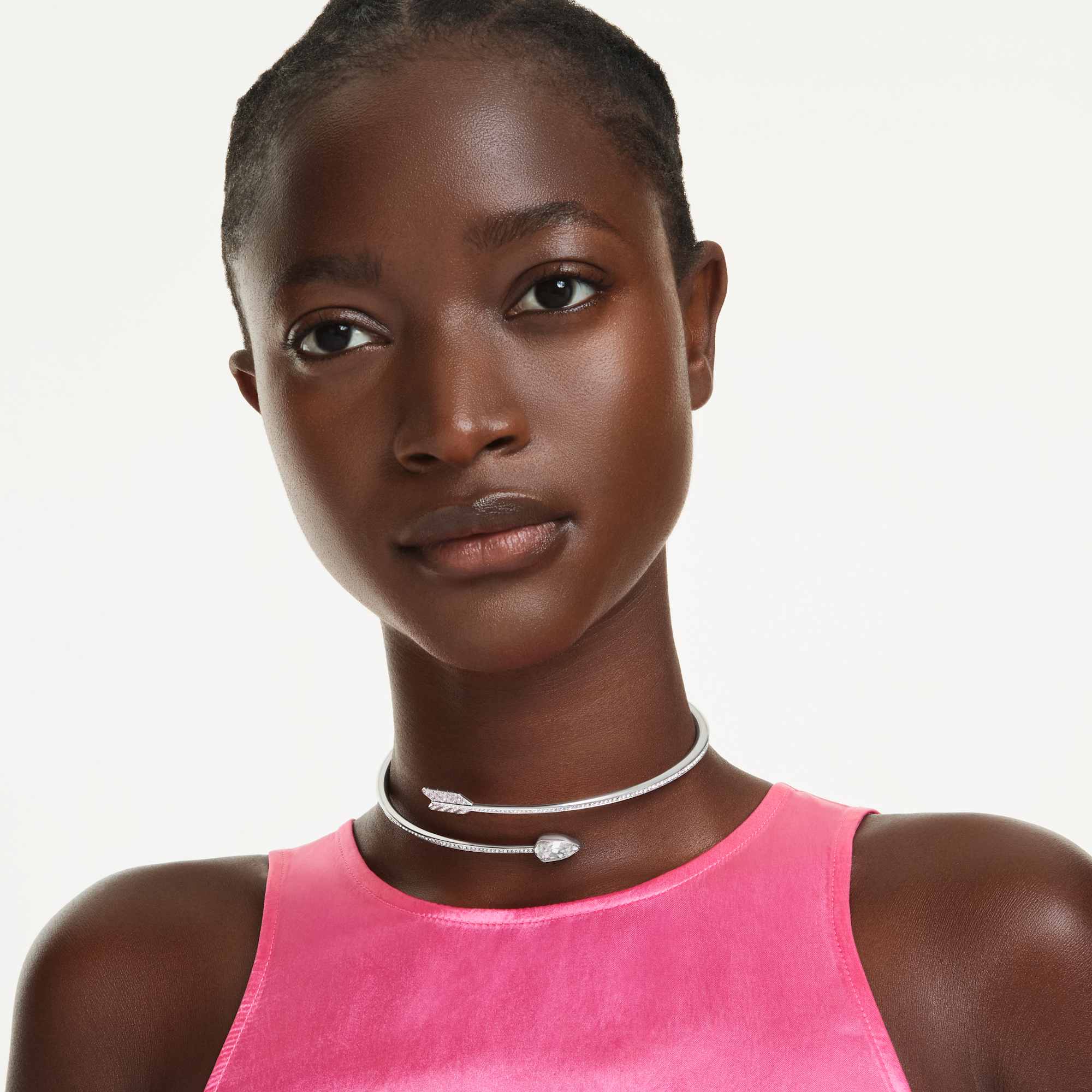 idyllia-choker-mixed-cuts-arrow-white-rhodium-plated-swarovski-5751430