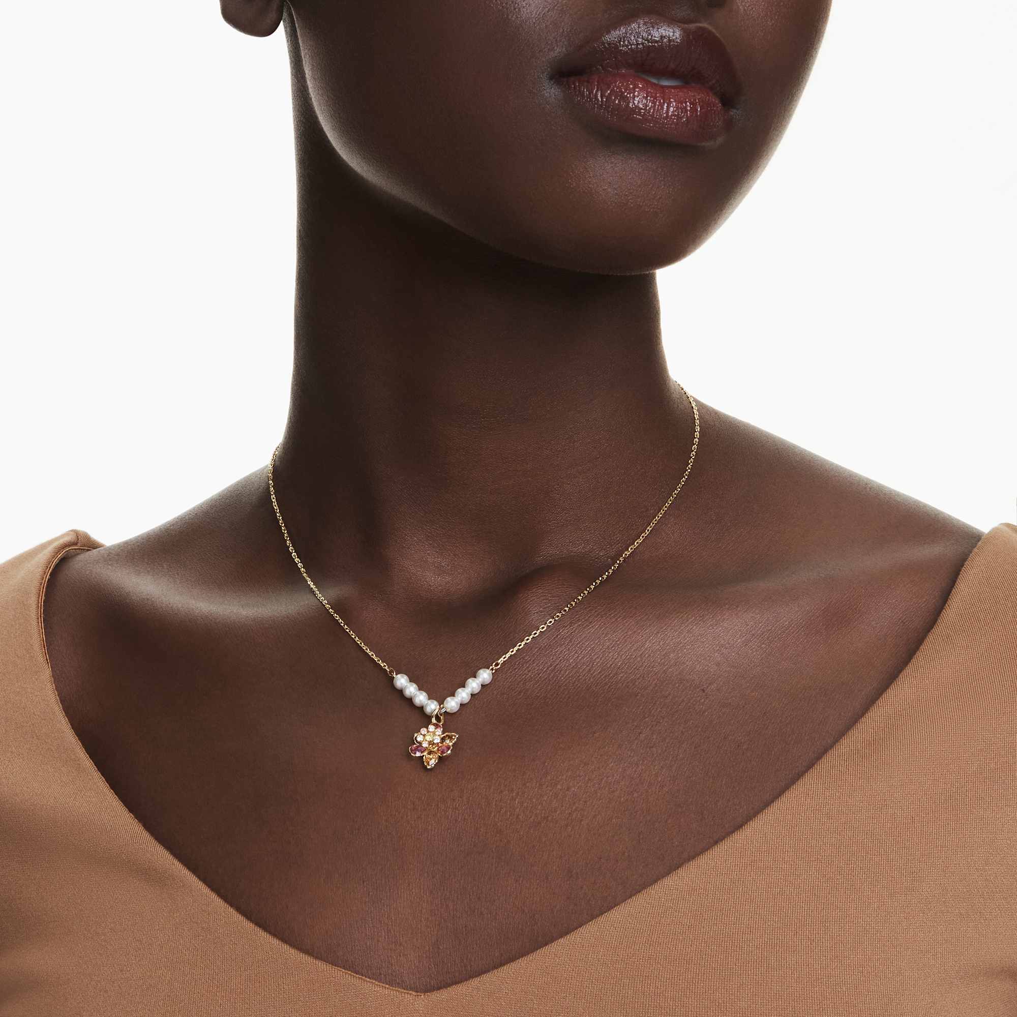idyllia-pendant-crystal-pearl-mixed-cuts-flower-multicolored-18k-gold-finish-swarovski-5723140