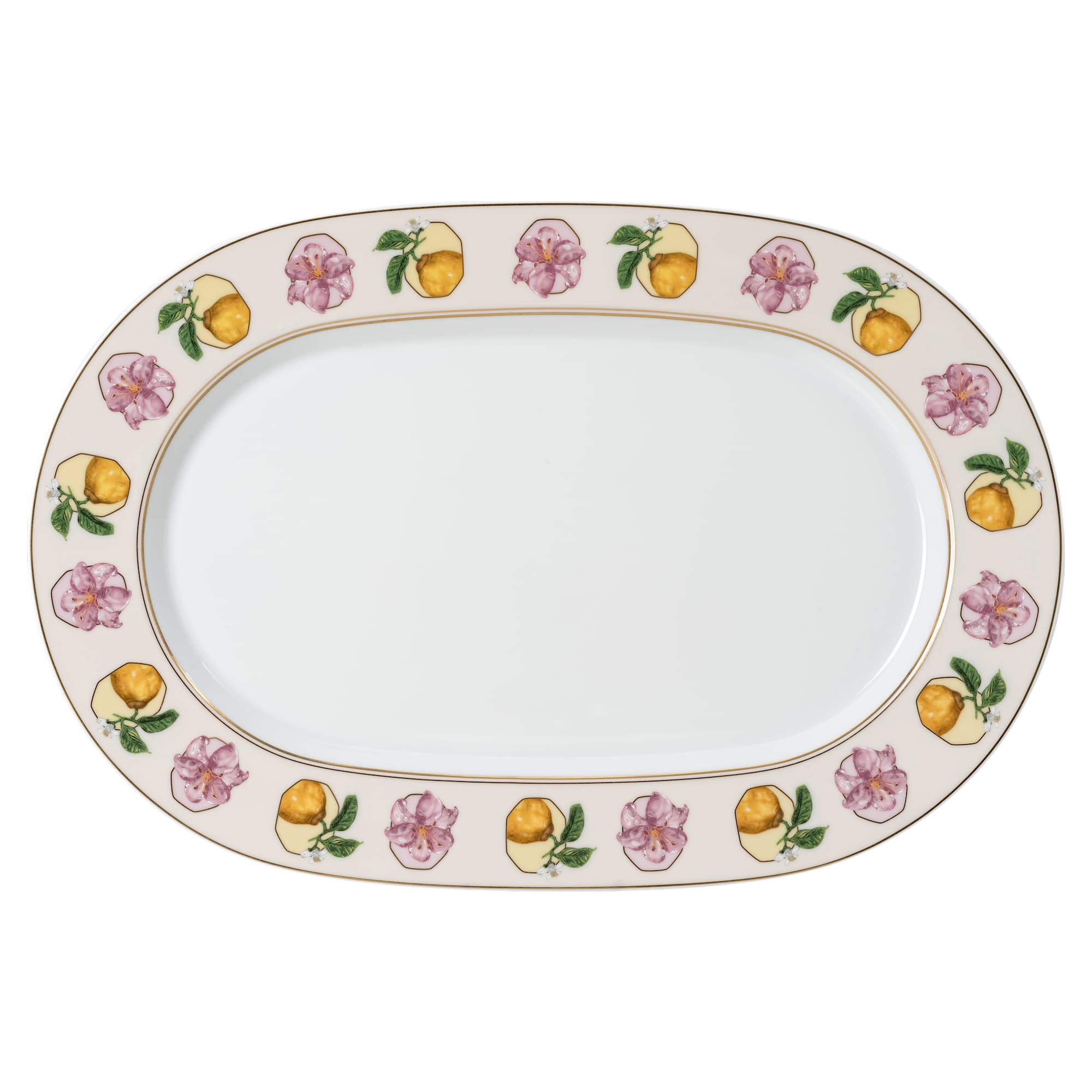 idyllia-platter-porcelain-crystal-print-motif-lily-citron-small-multicolored-swarovski-5735520