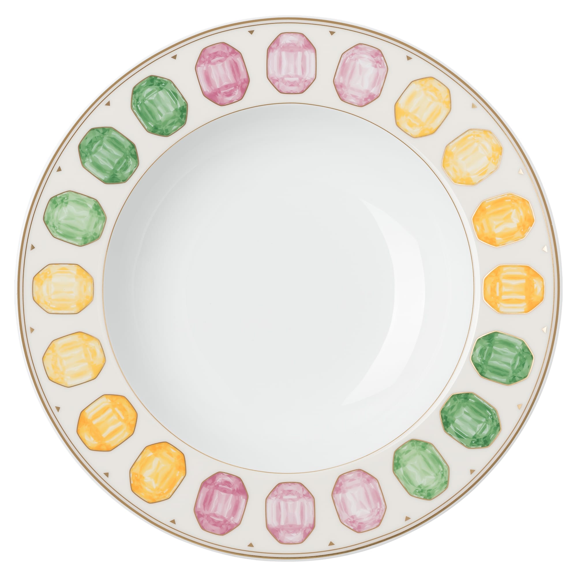 idyllia-soup-plate-porcelain-crystal-print-motif-gemstone-multicolored-swarovski-5735519