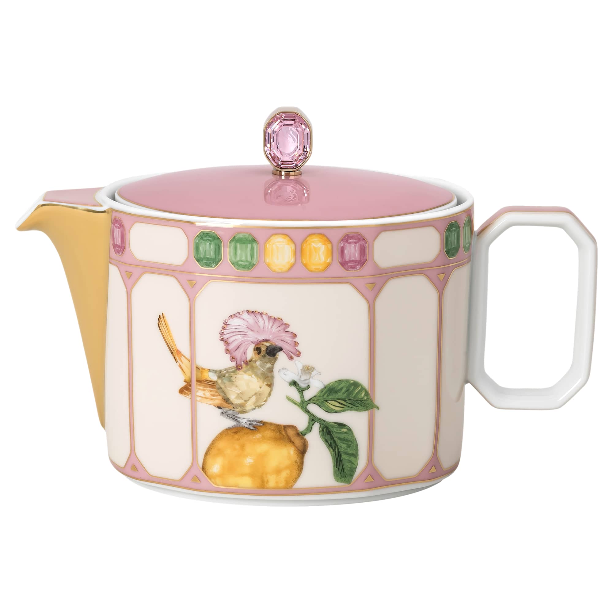 idyllia-teapot-porcelain-crystal-print-motif-flycatcher-small-multicolored-swarovski-5735526