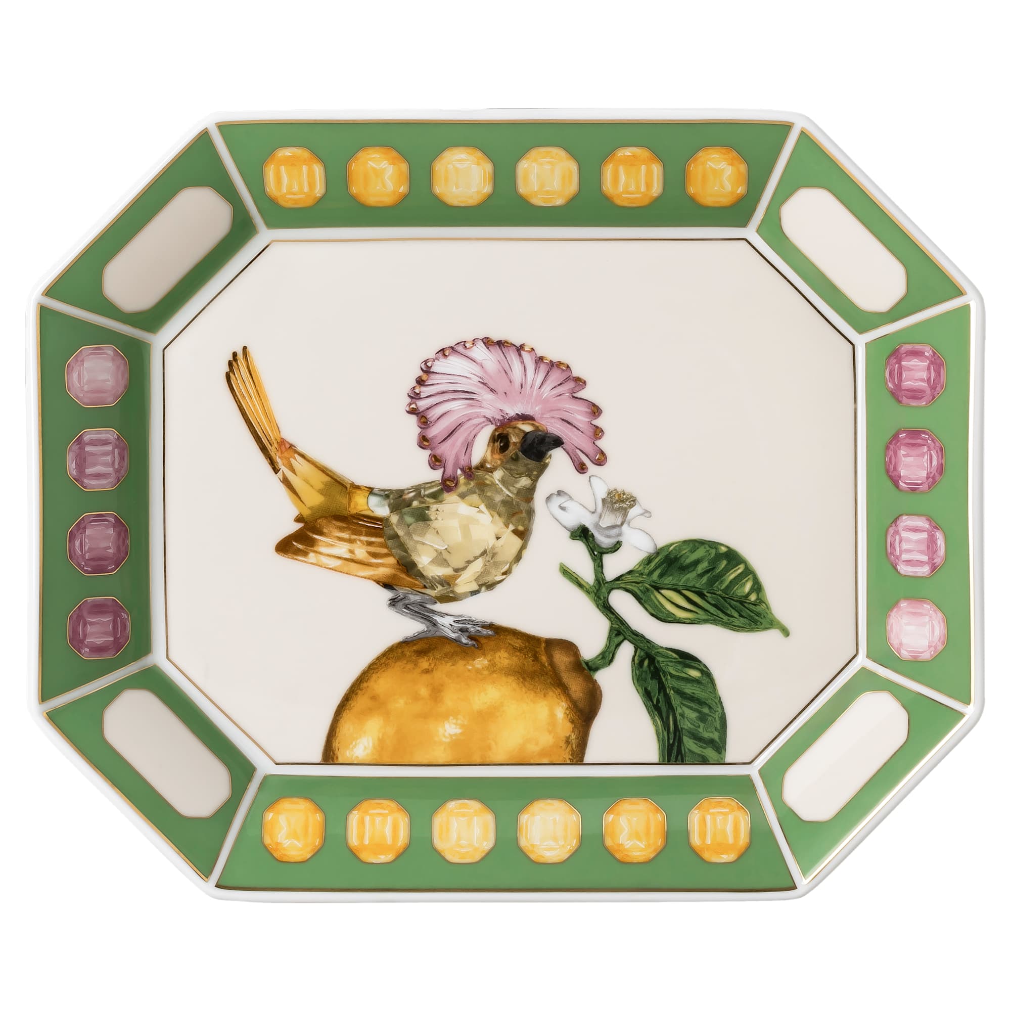idyllia-tray-porcelain-crystal-print-motif-flycatcher-large-multicolored-swarovski-5735531