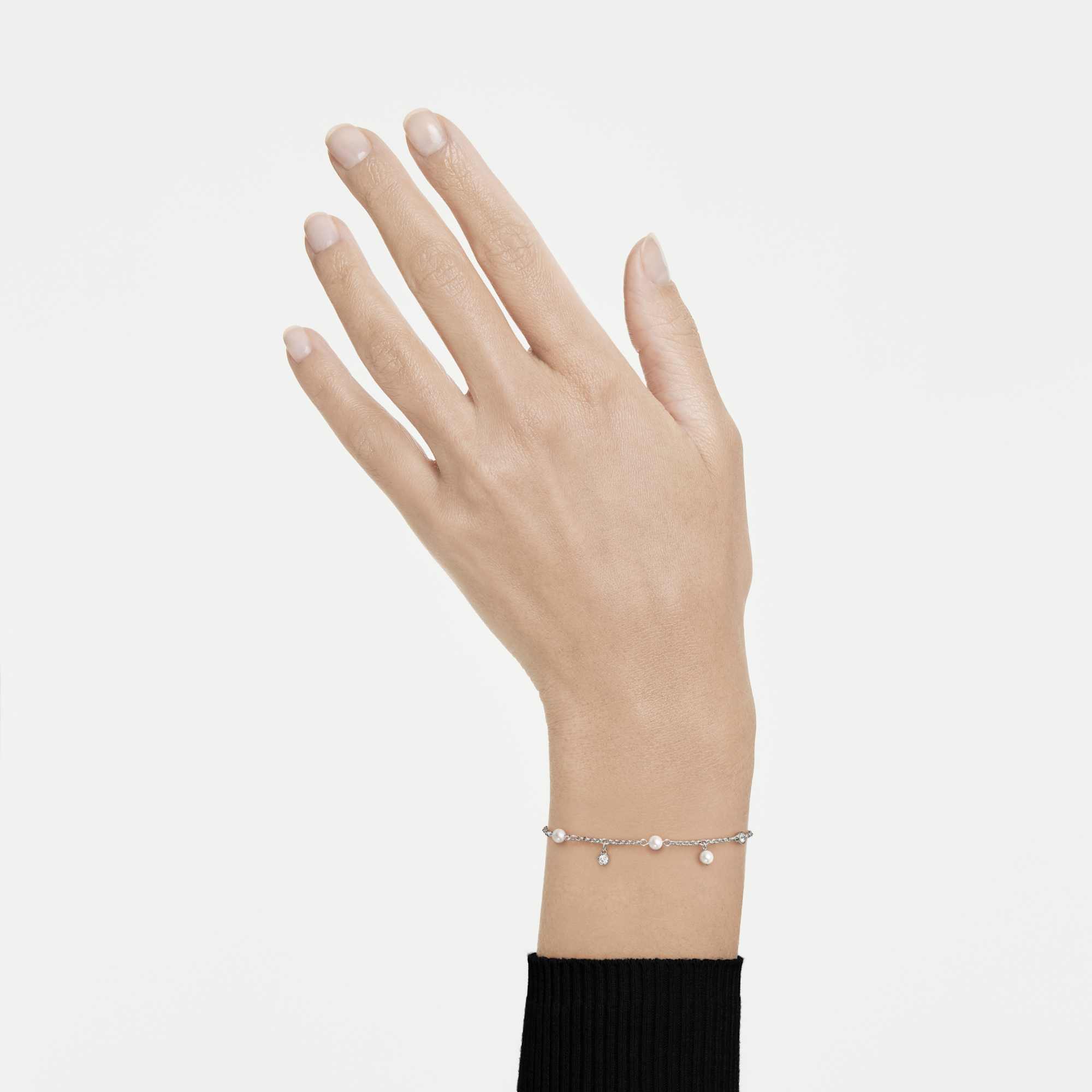imber-bracelet-crystal-pearl-round-cut-white-rhodium-plated-swarovski-5754242