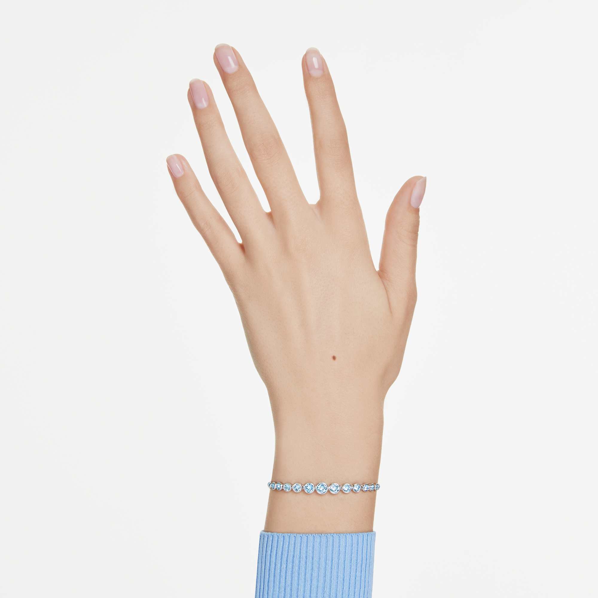 imber-bracelet-mixed-round-cuts-blue-rhodium-plated-swarovski-5719282