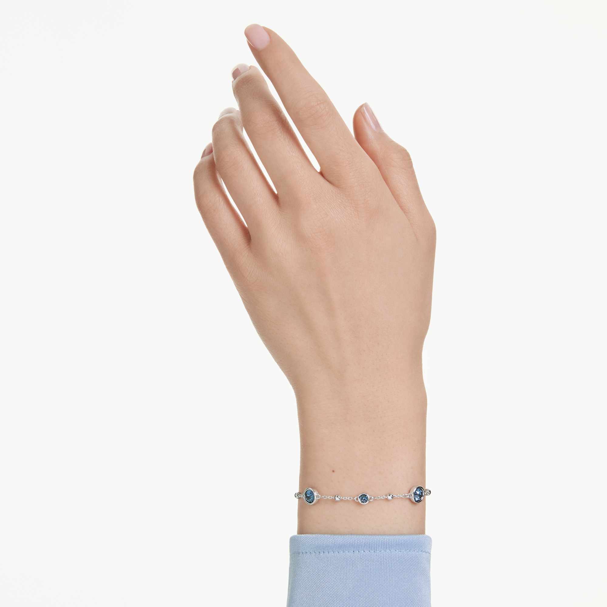 imber-bracelet-round-cut-blue-rhodium-plated-swarovski-5730679