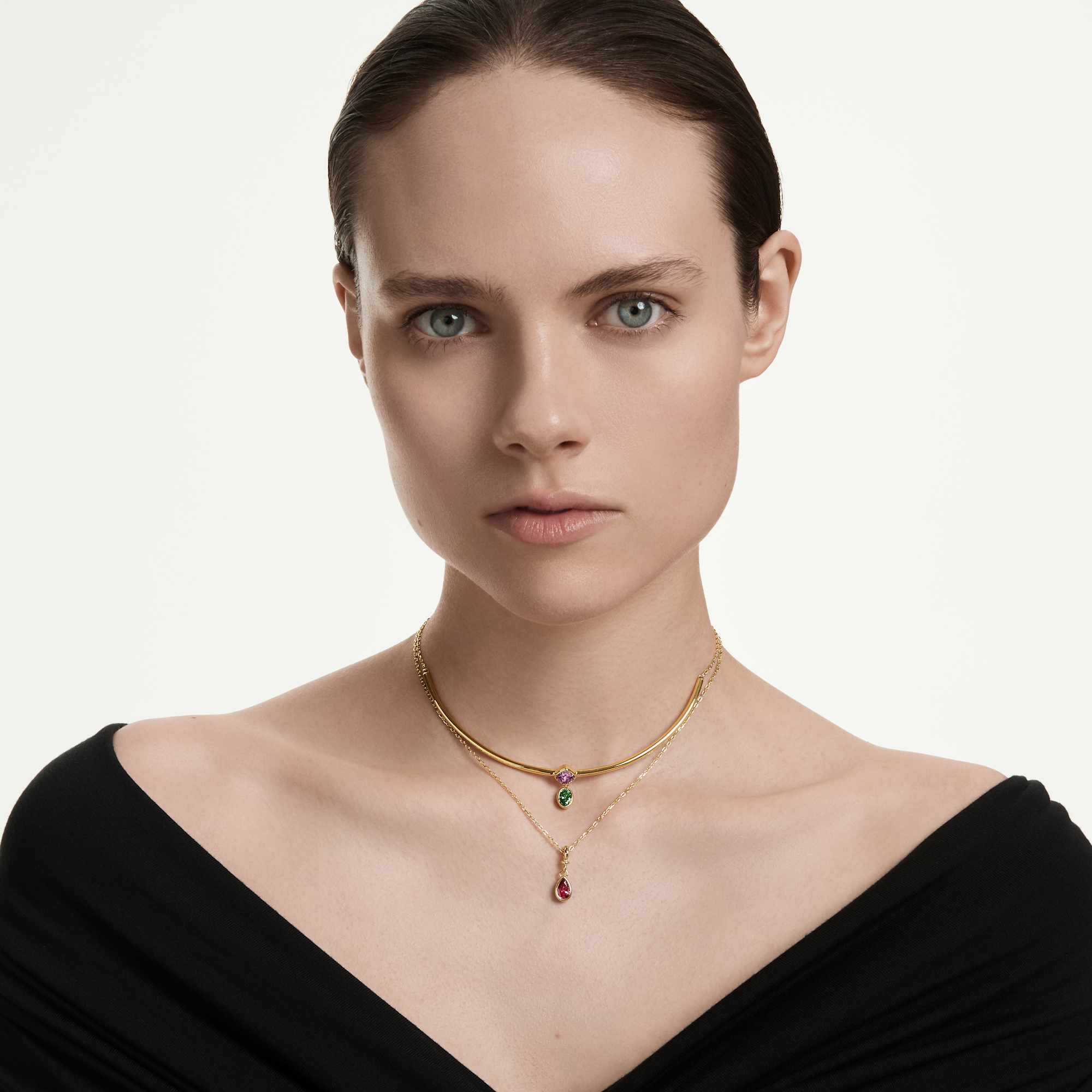 imber-layered-necklace-mixed-cuts-multicolored-18k-gold-finish-swarovski-5753273