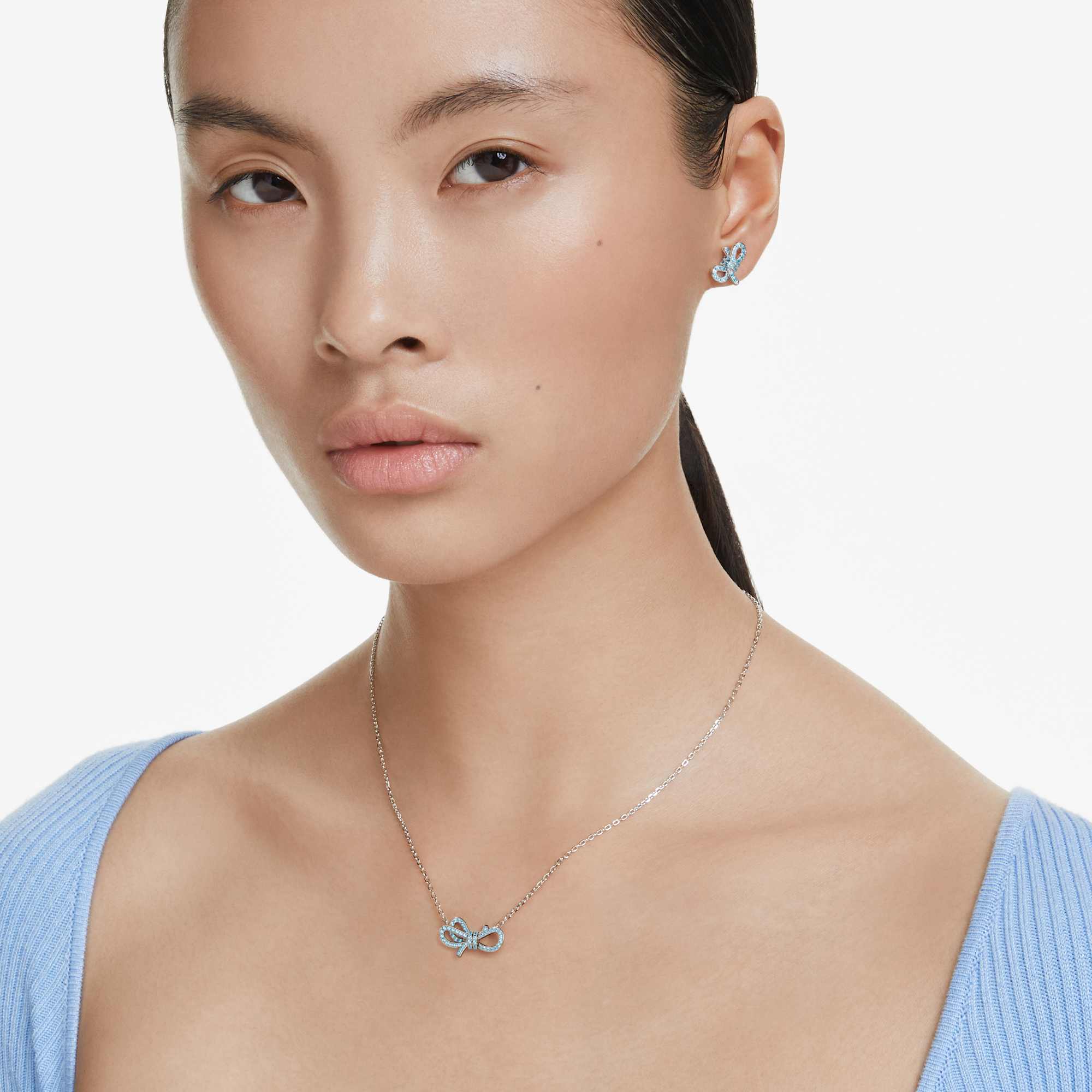 lifelong-bow-set-bow-blue-rhodium-plated-swarovski-5723554
