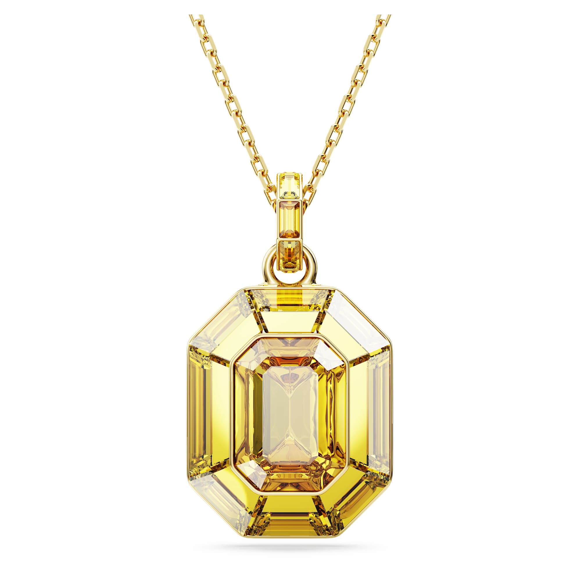 lucent-pendant-octagon-shape-yellow-18k-gold-finish-swarovski-5708781