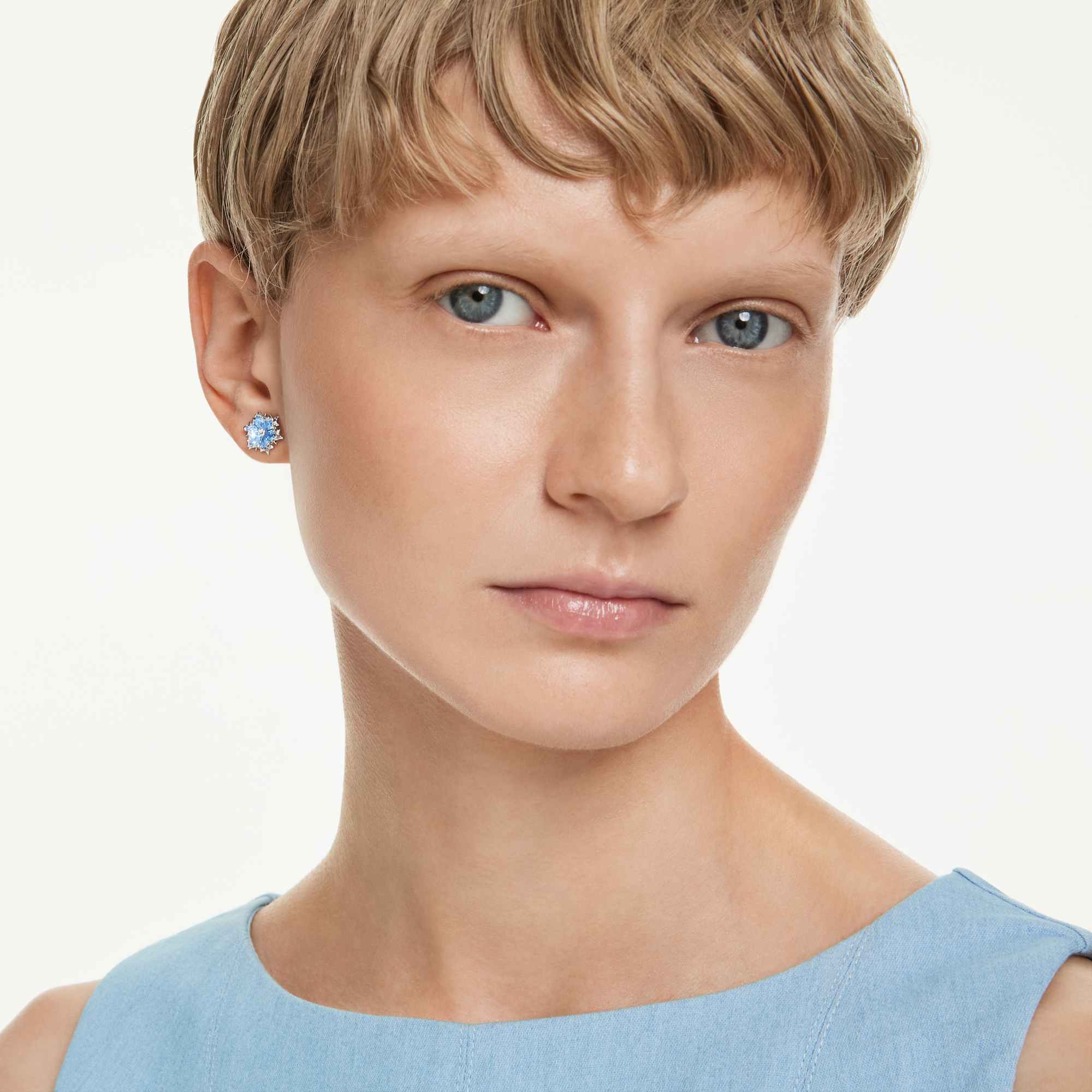 magic-stud-earrings-snowflake-blue-rhodium-plated-swarovski-5734242