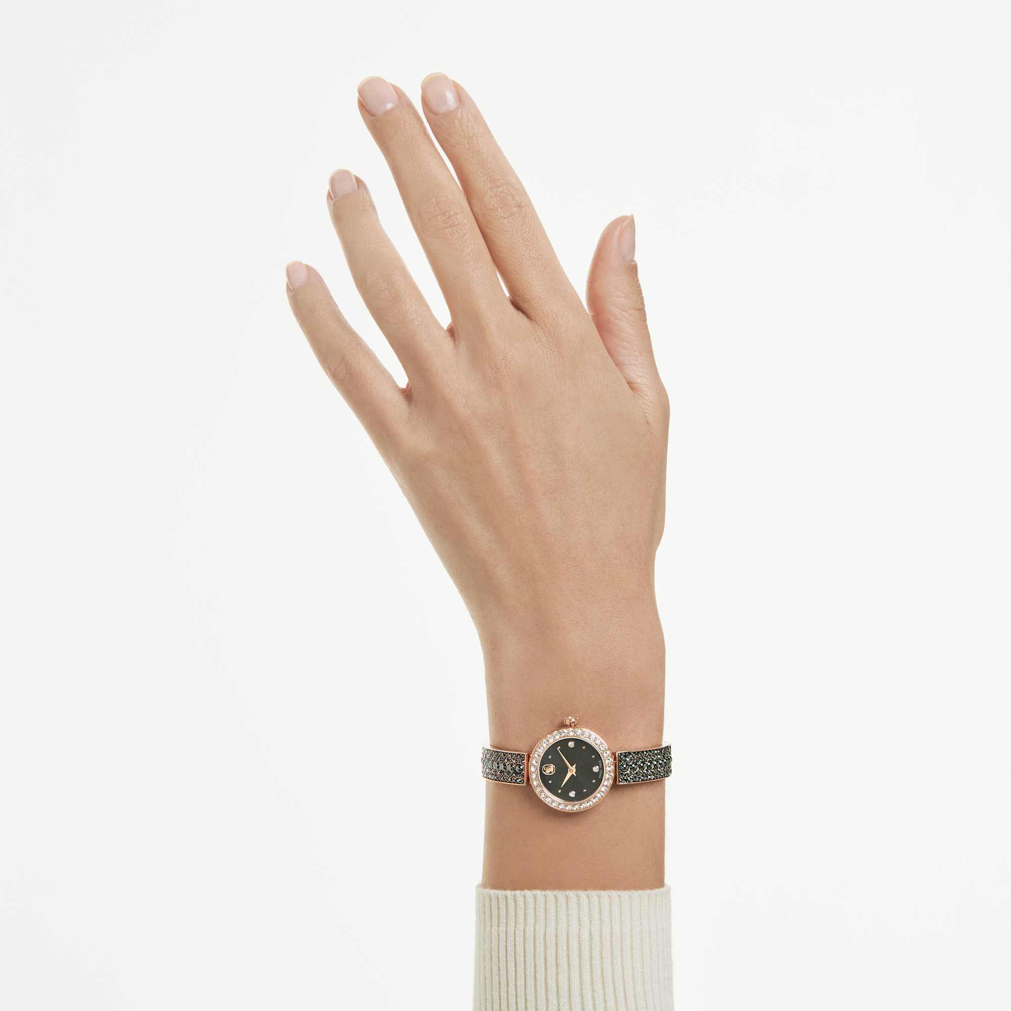 matrix-pearl-bangle-watch-swiss-made-crystal-bracelet-black-rose-gold-tone-finish-swarovski-5743697
