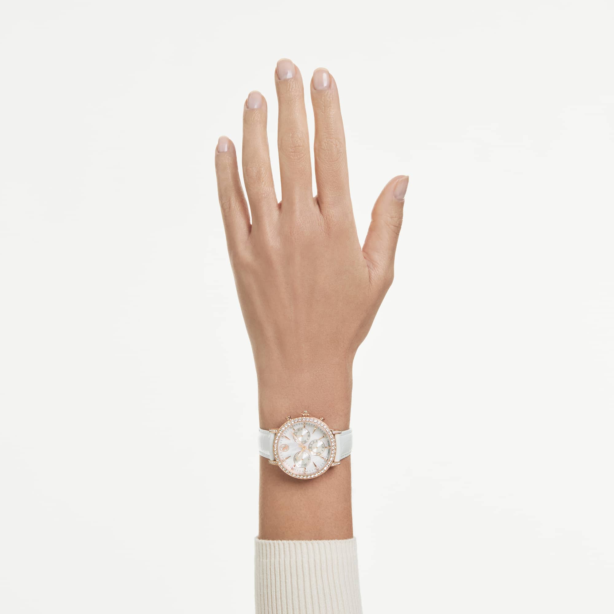 matrix-tennis-chrono-watch-swiss-made-leather-strap-rose-gold-tone-rose-gold-tone-finish-swarovski-5754536