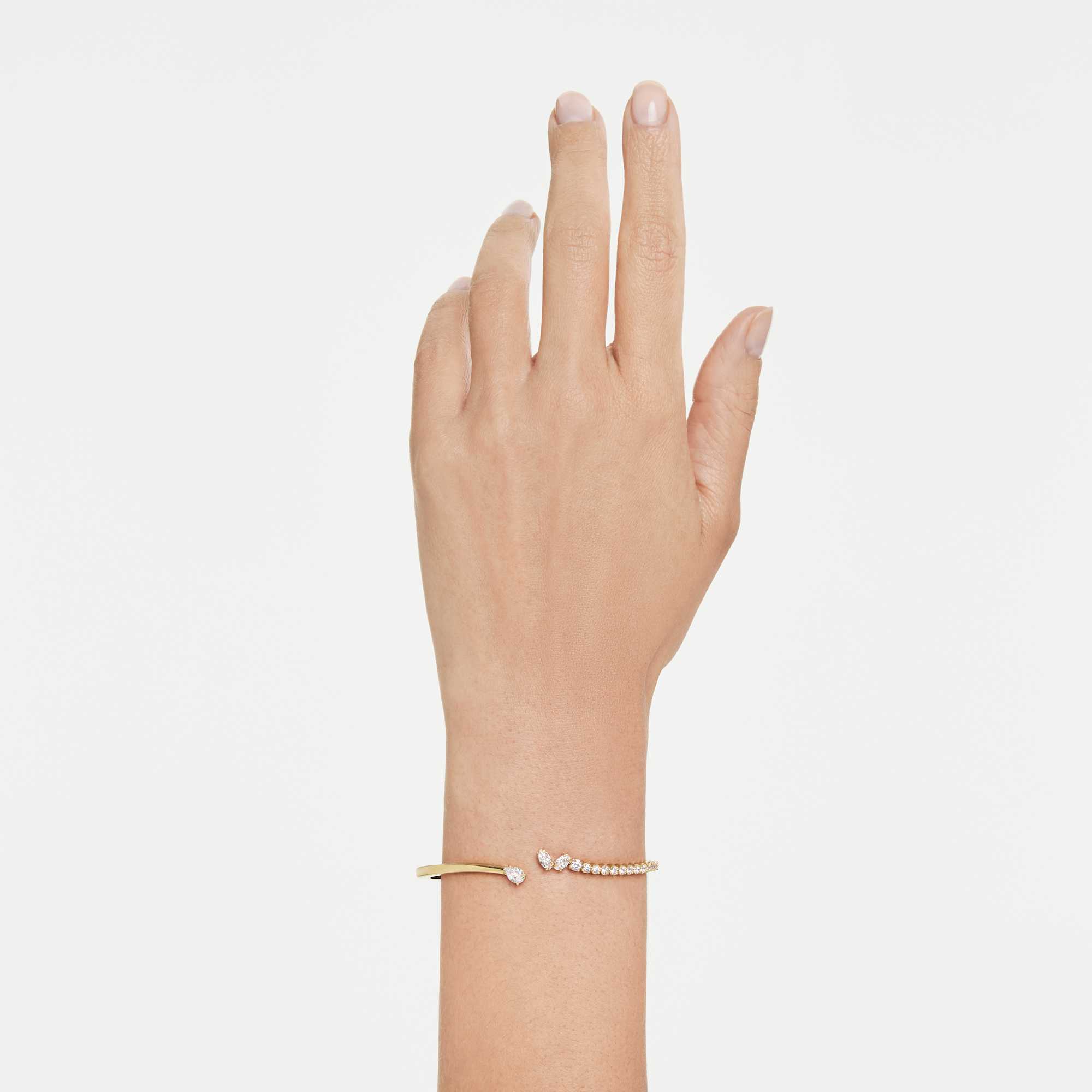 mesmera-bangle-mixed-cuts-white-18k-gold-finish-swarovski-5750440