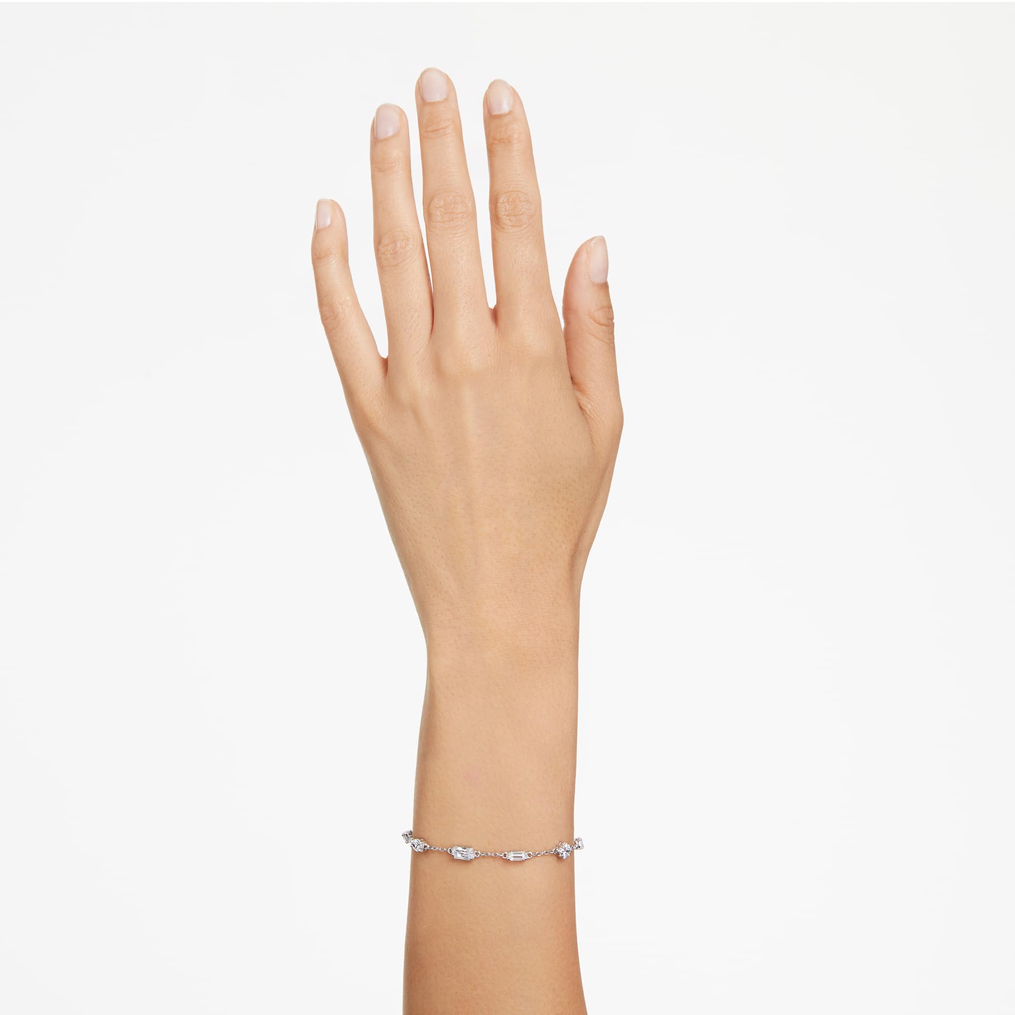 mesmera-bracelet-mixed-cuts-scattered-design-white-rhodium-plated-swarovski-5661530