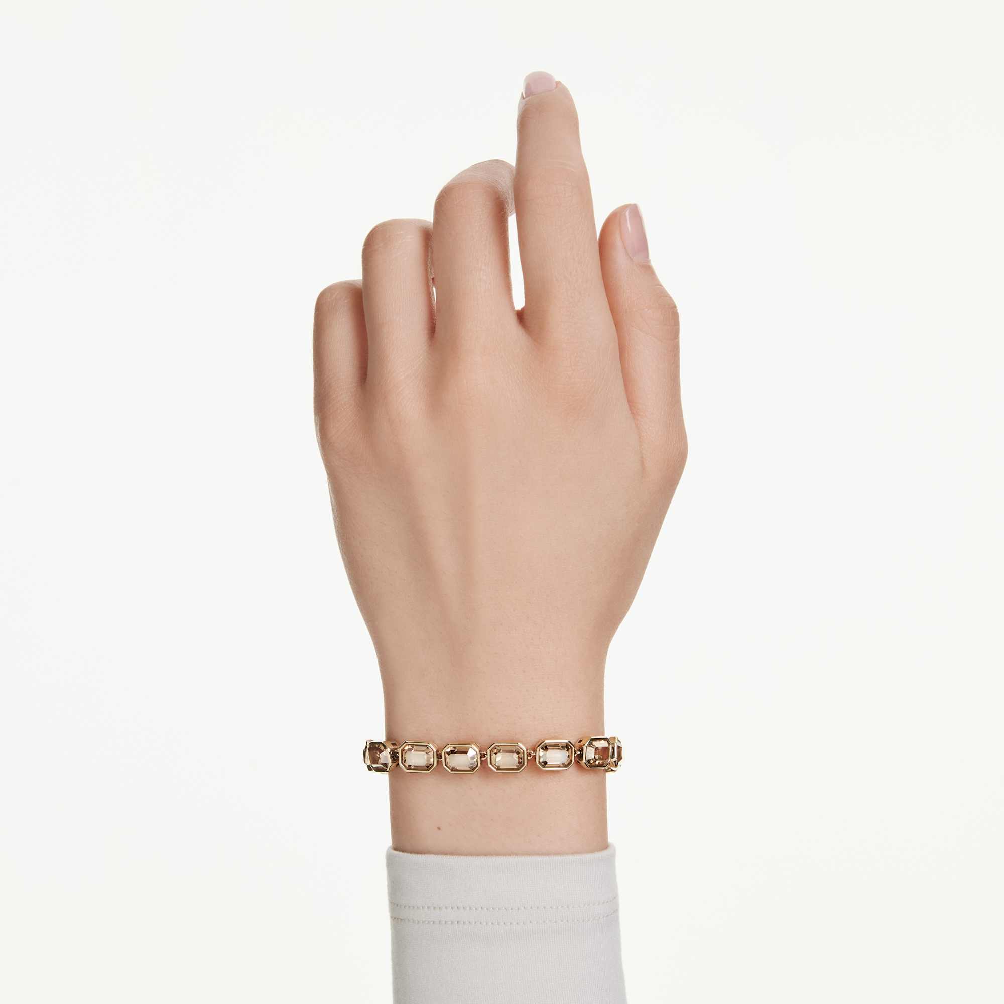 millenia-bracelet-octagon-cut-caramel-18k-gold-finish-swarovski-5720912