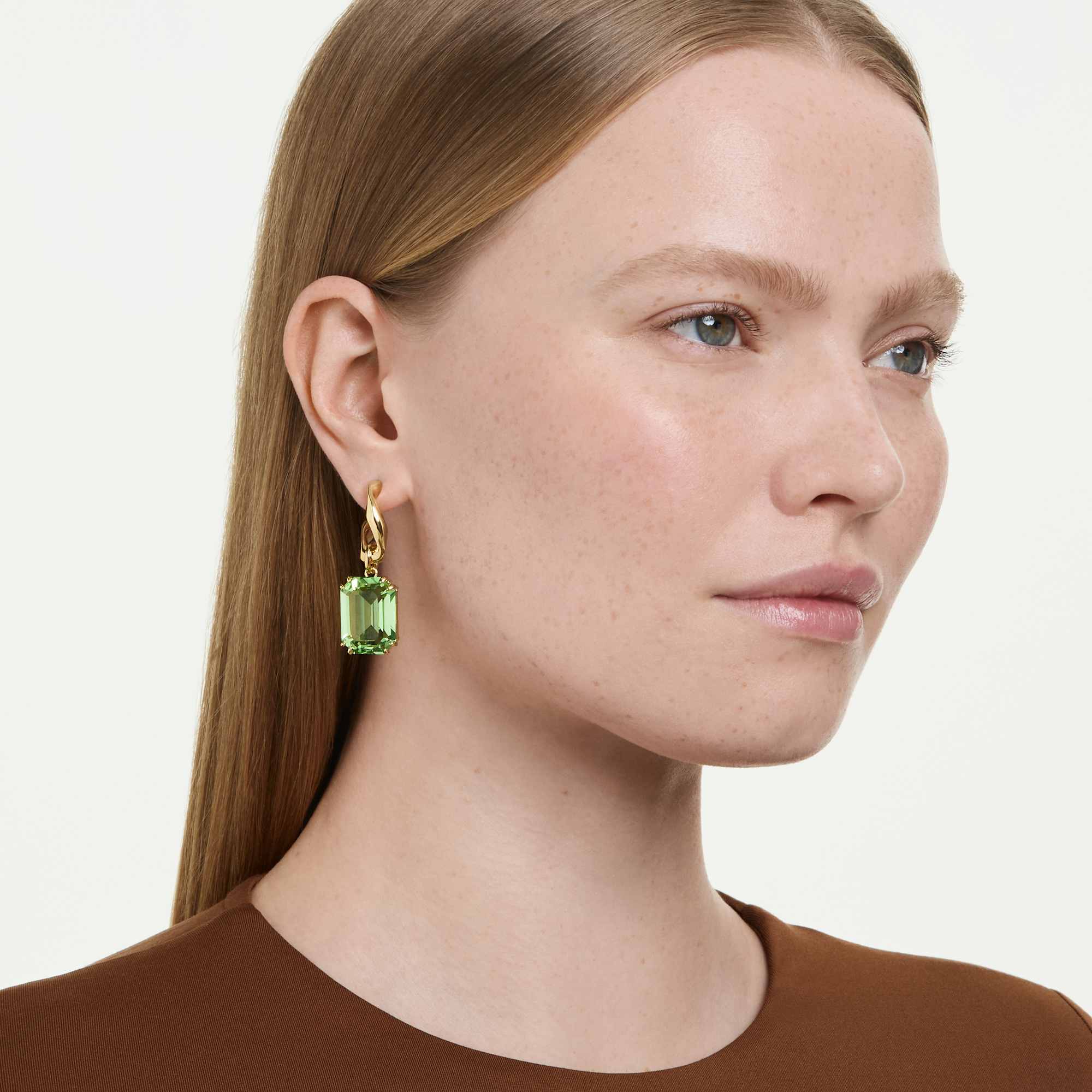 millenia-drop-earrings-octagon-cut-green-18k-gold-finish-swarovski-5756151