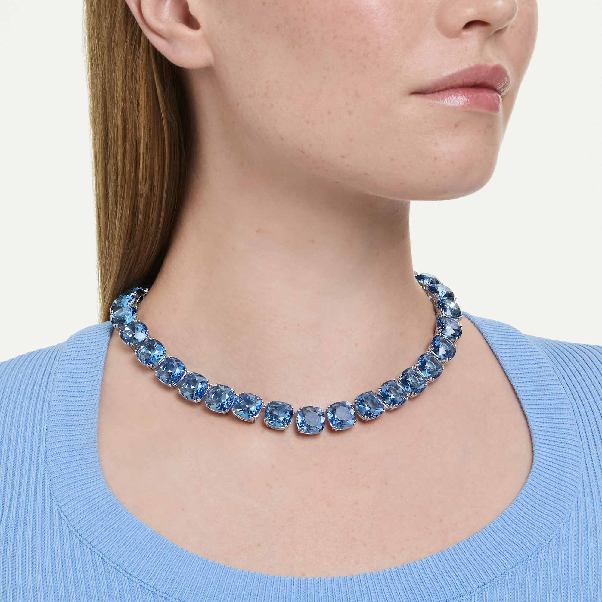 millenia-necklace-cushion-cut-blue-rhodium-plated-swarovski-5760058