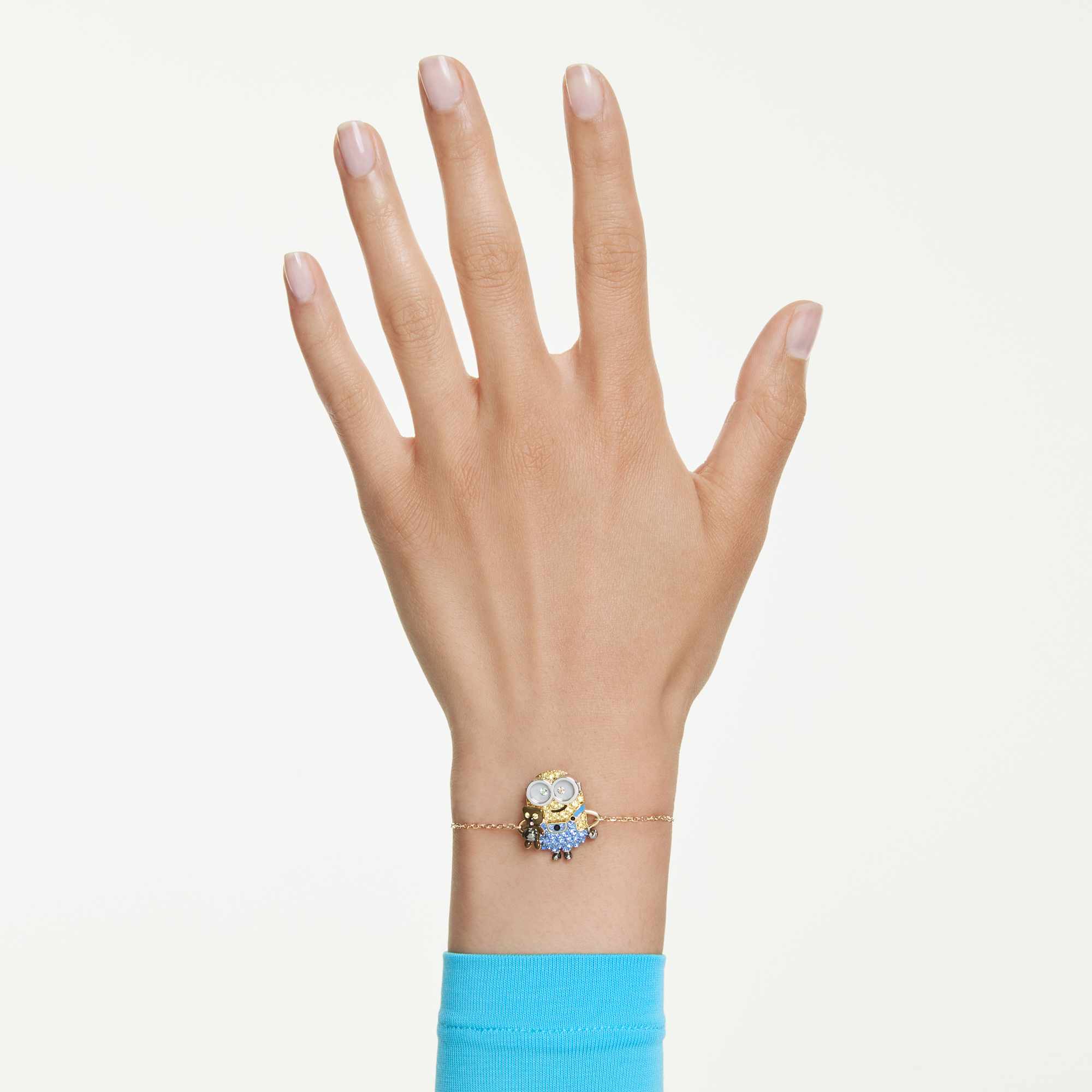 minions-bob-bracelet-pavC3A9-multicolored-18k-gold-finish-swarovski-5743386