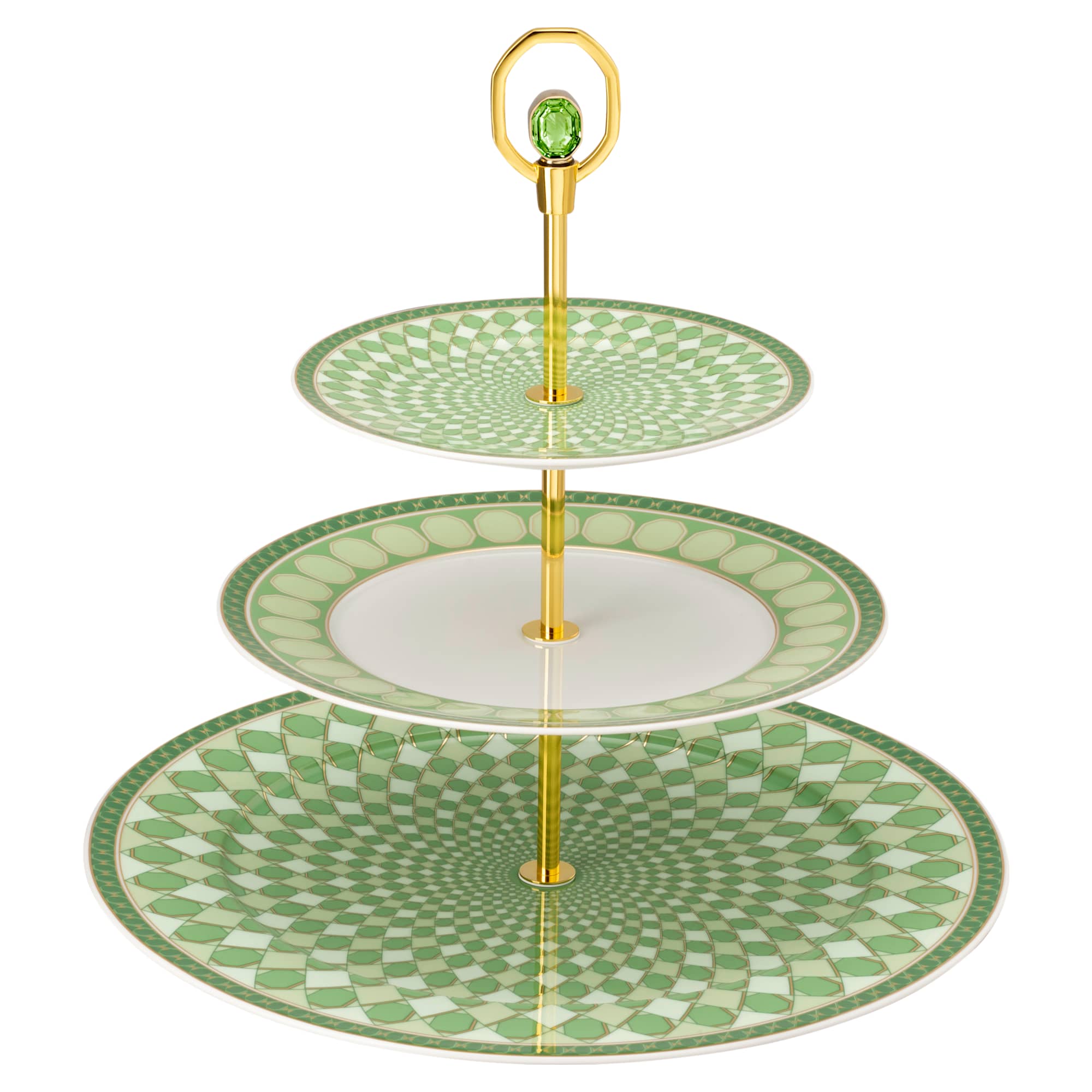 signum-C3A9tagC3A8re-porcelain-large-green-swarovski-5706881