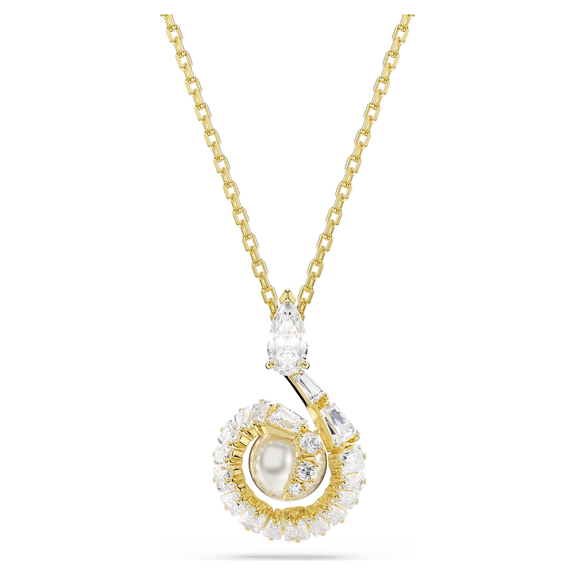 snake-pendant-crystal-pearl-mixed-cuts-year-of-the-snake-white-18k-gold-finish-swarovski-5698887