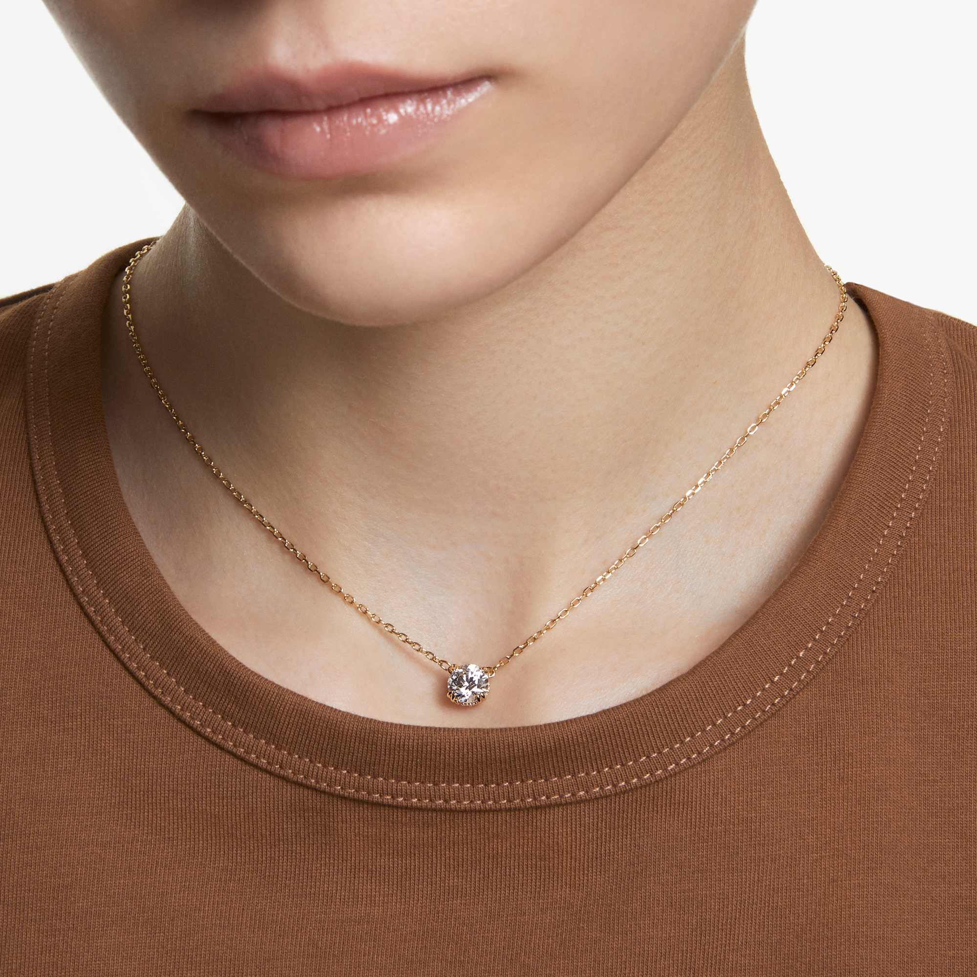 stilla-pendant-round-cut-white-18k-gold-finish-swarovski-5636703