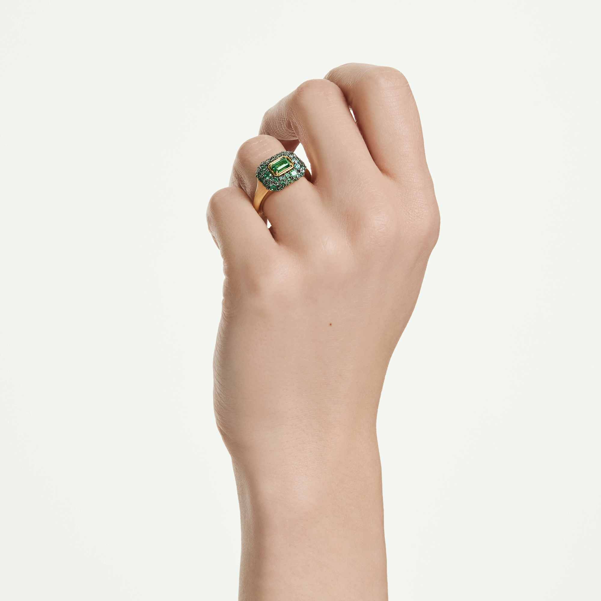 sublima-cocktail-ring-octagon-cut-green-18k-gold-finish-swarovski-5759920