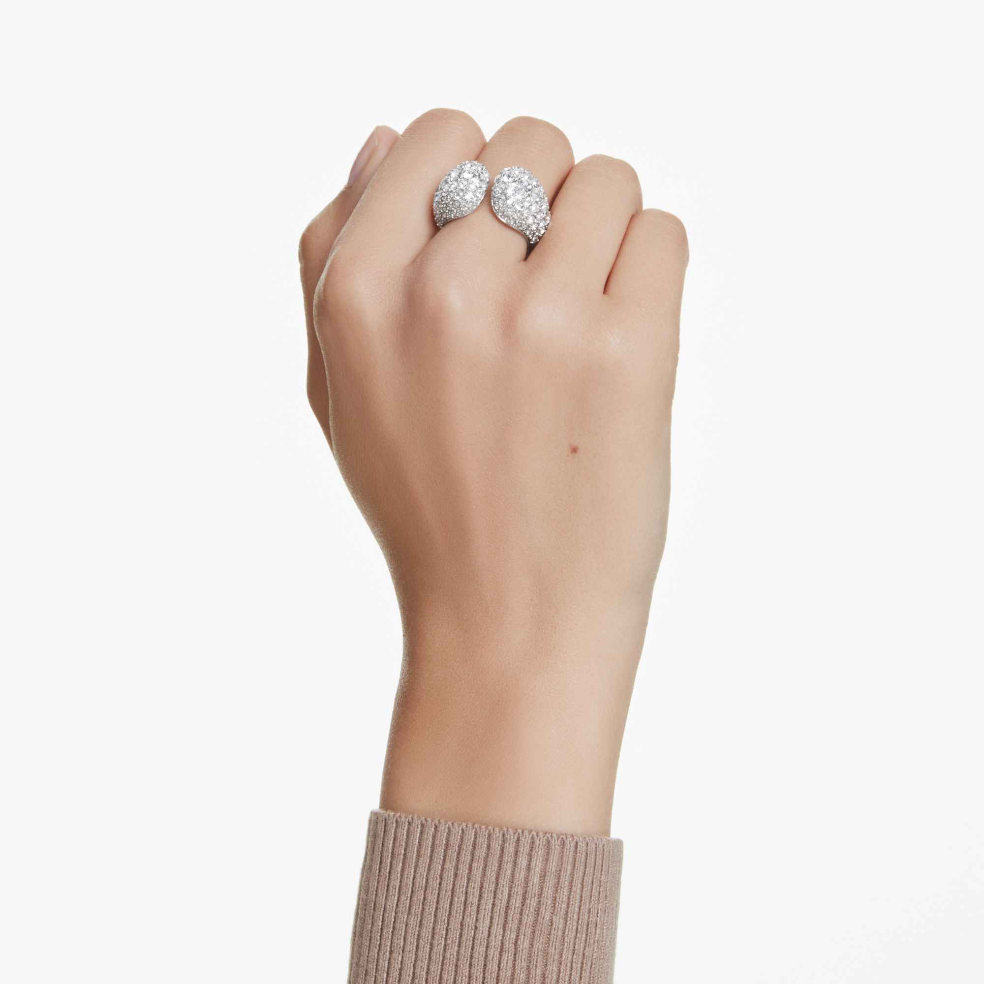 sublima-cocktail-ring-round-cut-white-rhodium-plated-swarovski-5701574