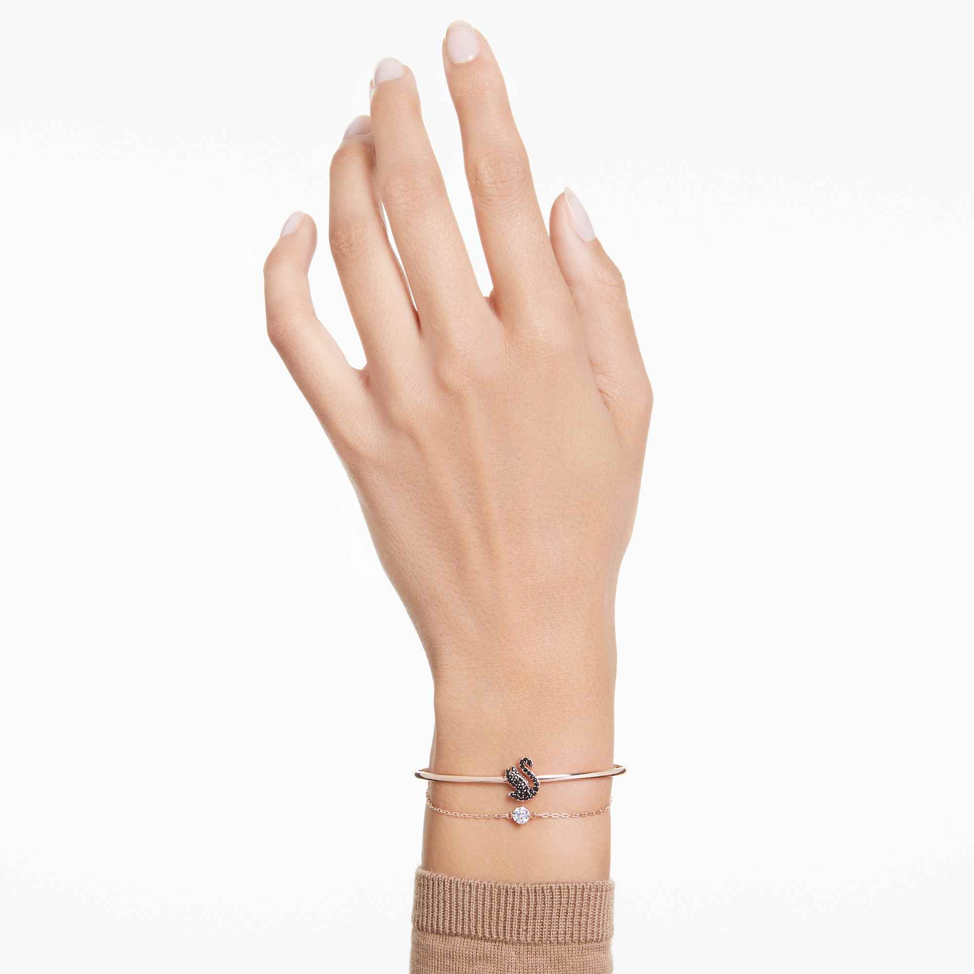 swan-bangle-swan-black-18k-rose-gold-finish-swarovski-5678048