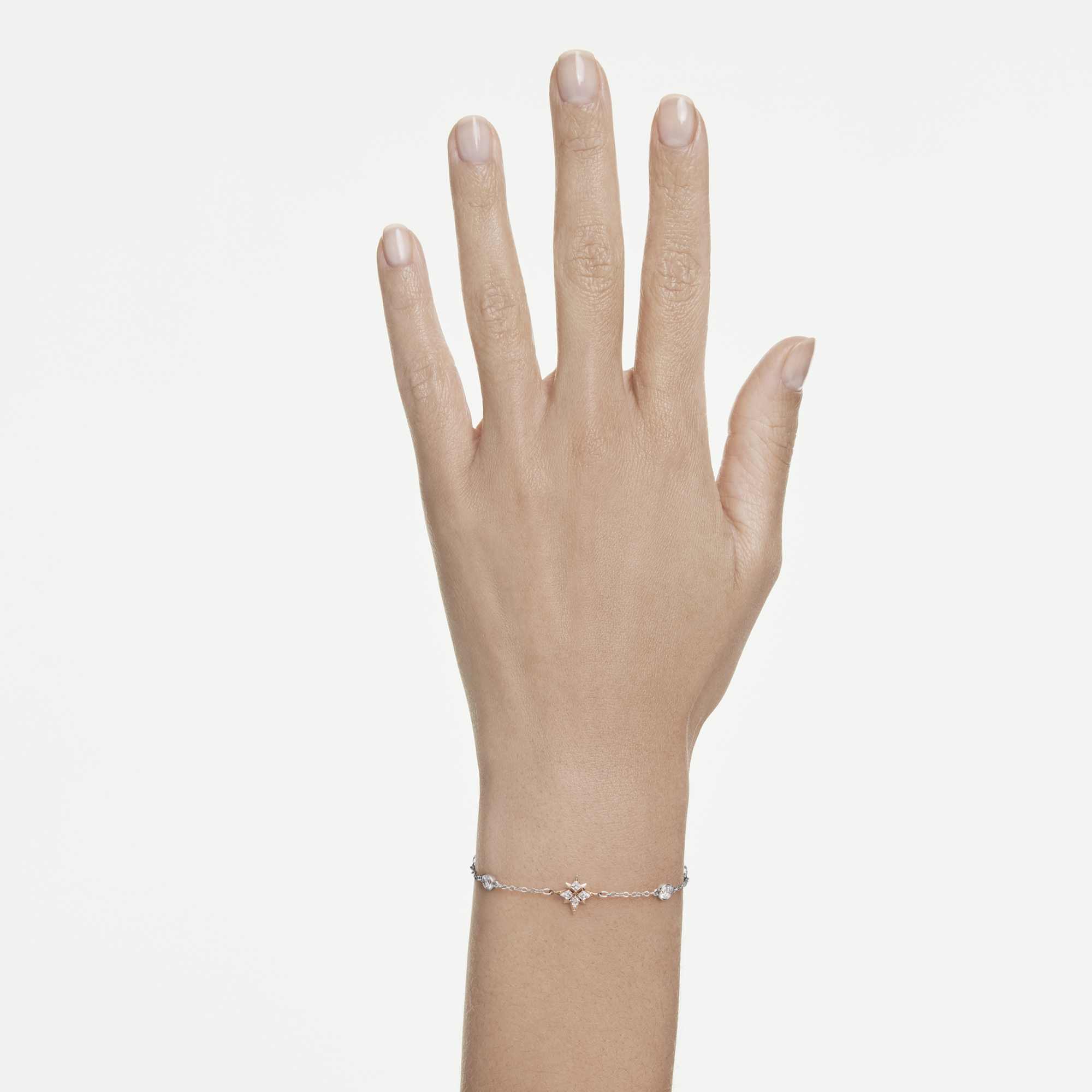 symbolica-bracelet-round-cut-moon-white-mixed-plating-swarovski-5754689