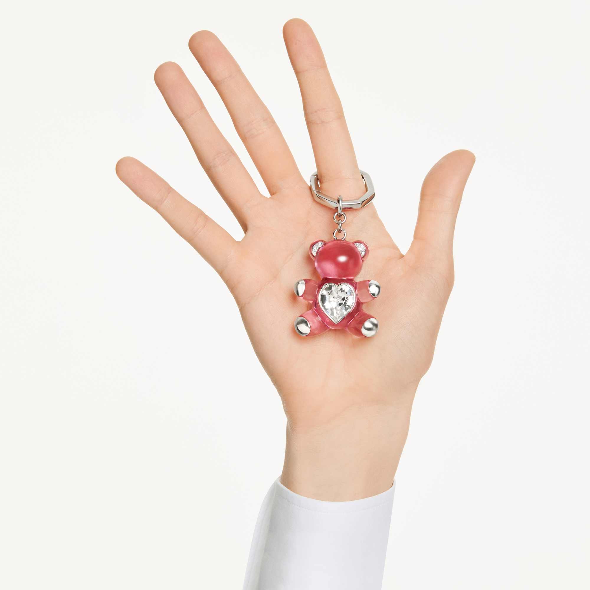 teddy-key-ring-bear-pink-rhodium-plated-swarovski-5735365