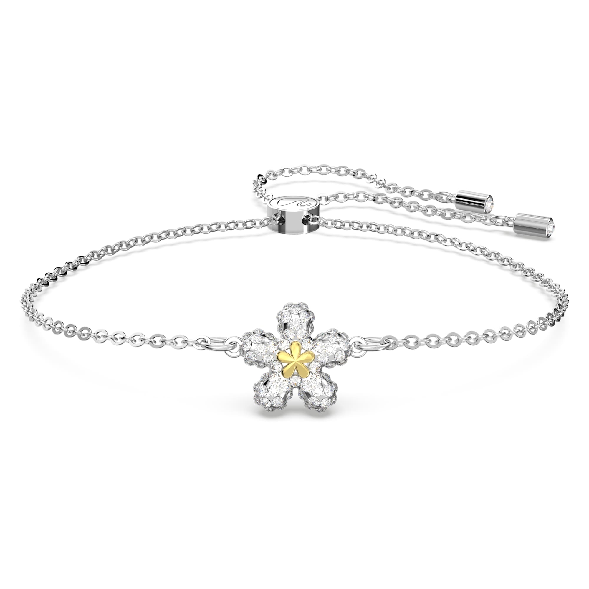 tough-bracelet-flower-white-mixed-metal-finish-swarovski-5632061