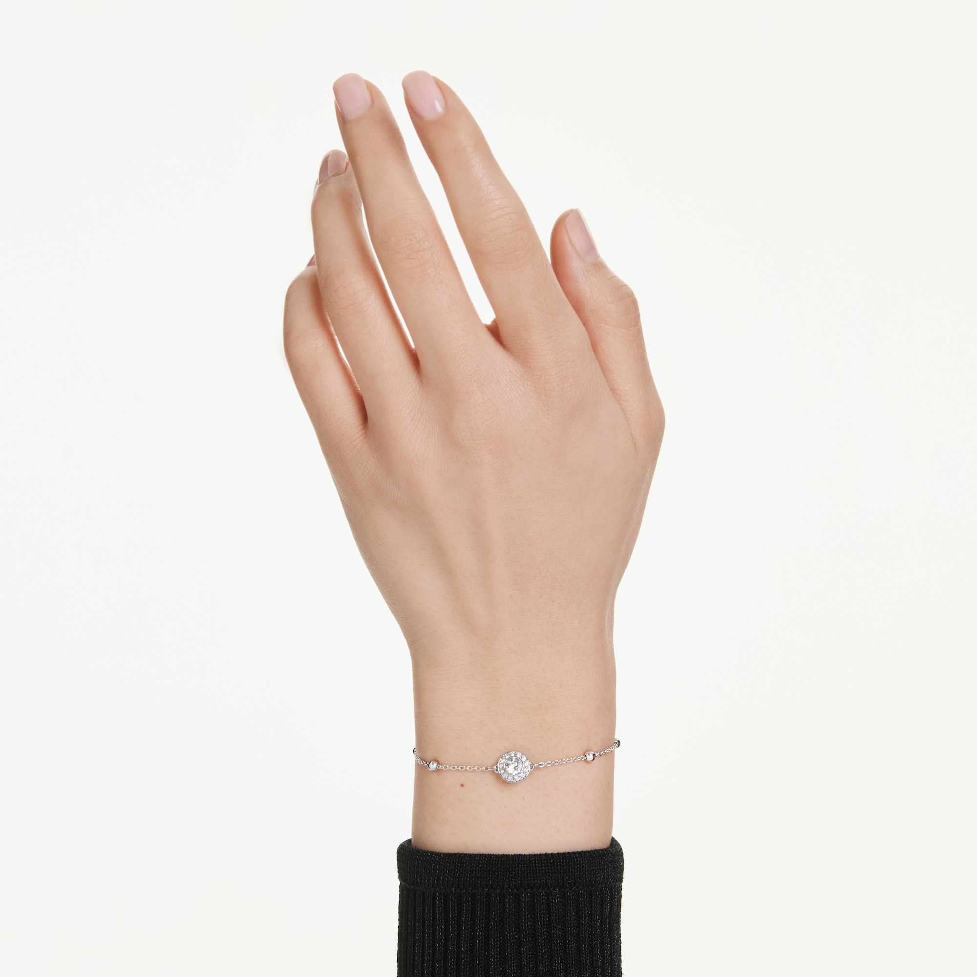 una-angelic-bracelet-round-cut-white-rhodium-plated-swarovski-5733196
