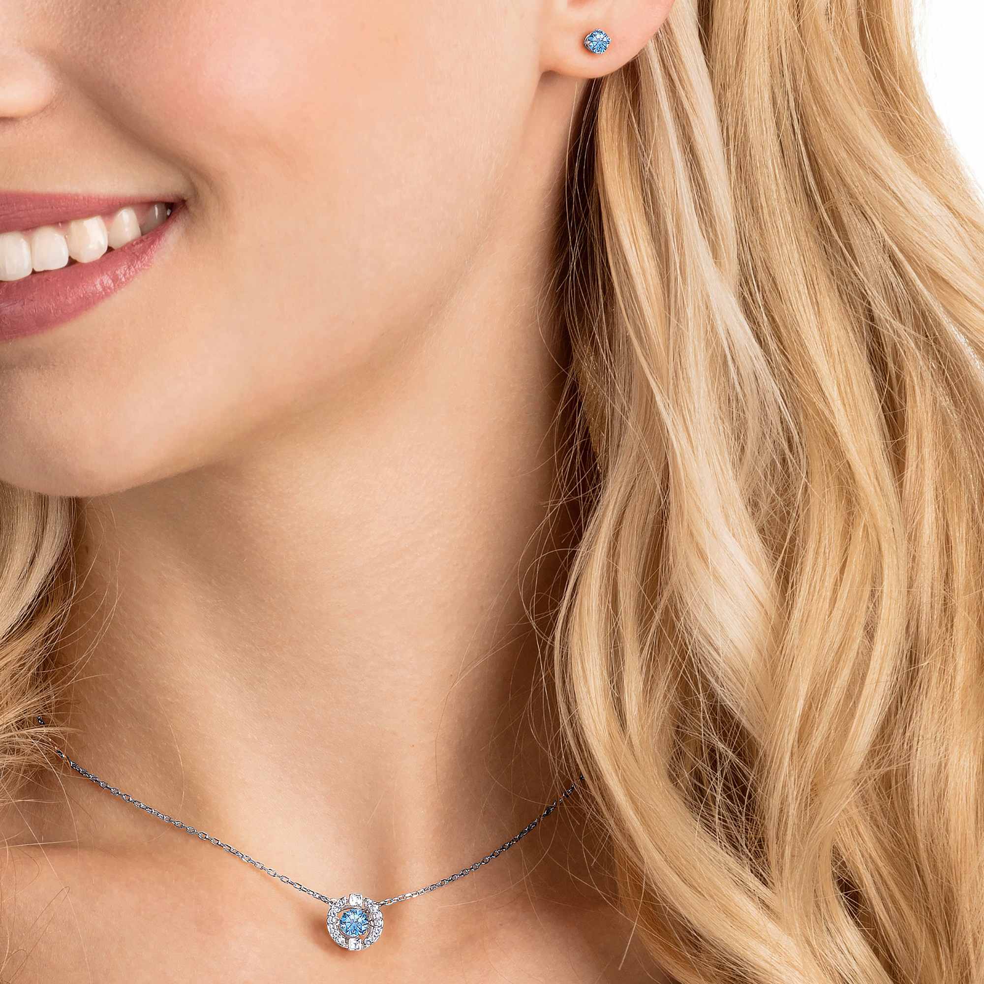 una-set-round-cut-blue-rhodium-plated-swarovski-5480485