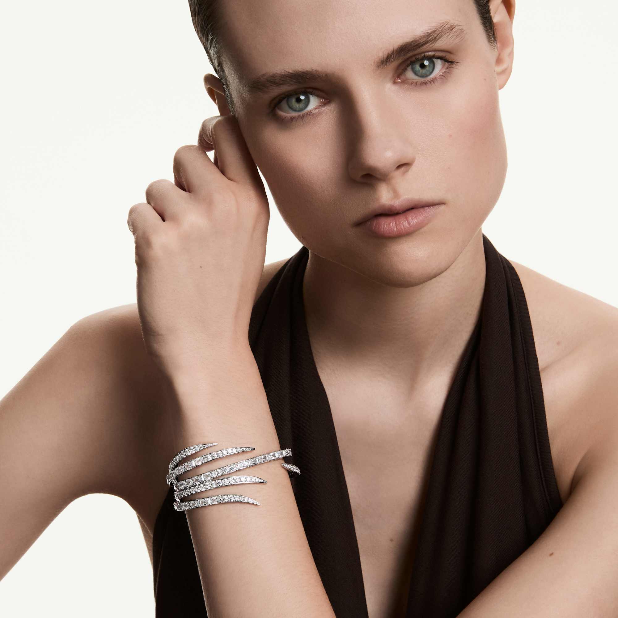 vienna-bangle-mixed-cuts-white-rhodium-plated-swarovski-5756047